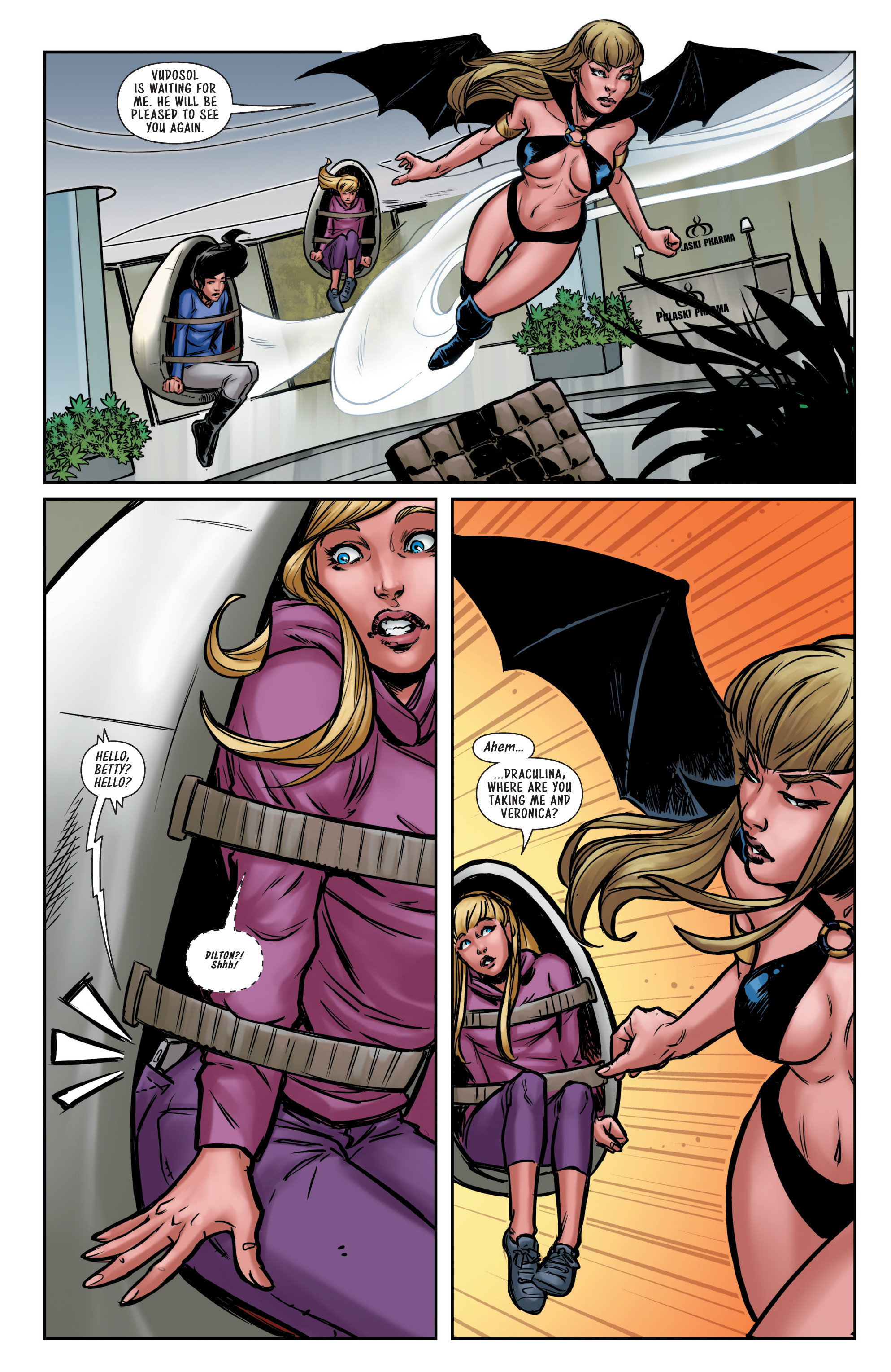 Read online Red Sonja and Vampirella Meet Betty and Veronica comic -  Issue #8 - 19