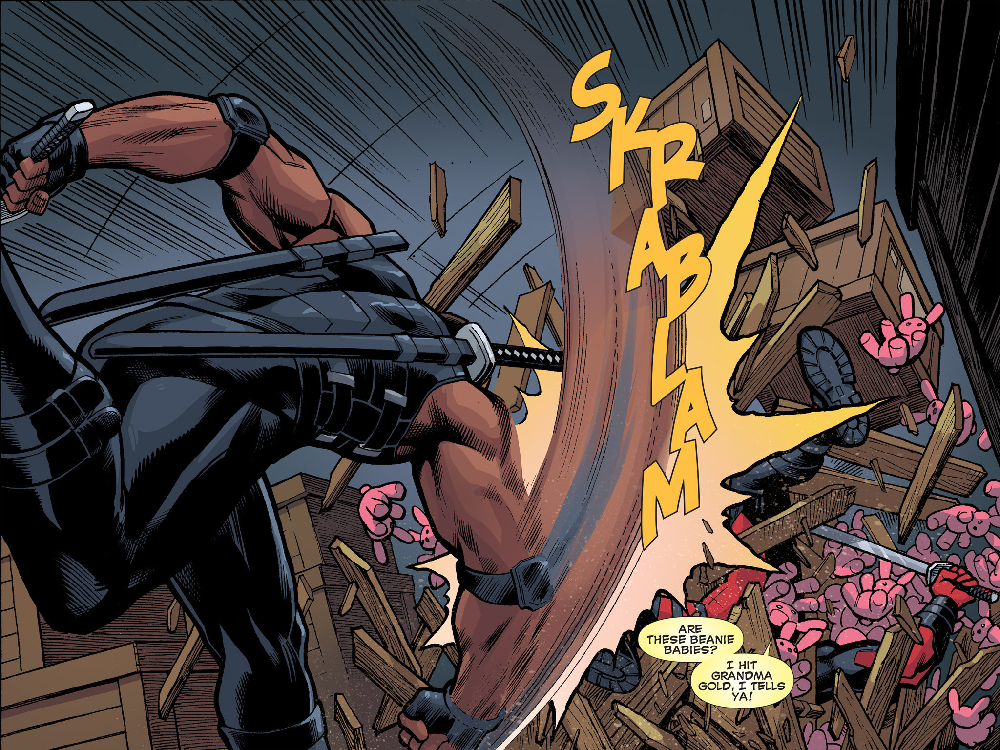 Read online Deadpool: Dracula's Gauntlet comic -  Issue # Part 3 - 77