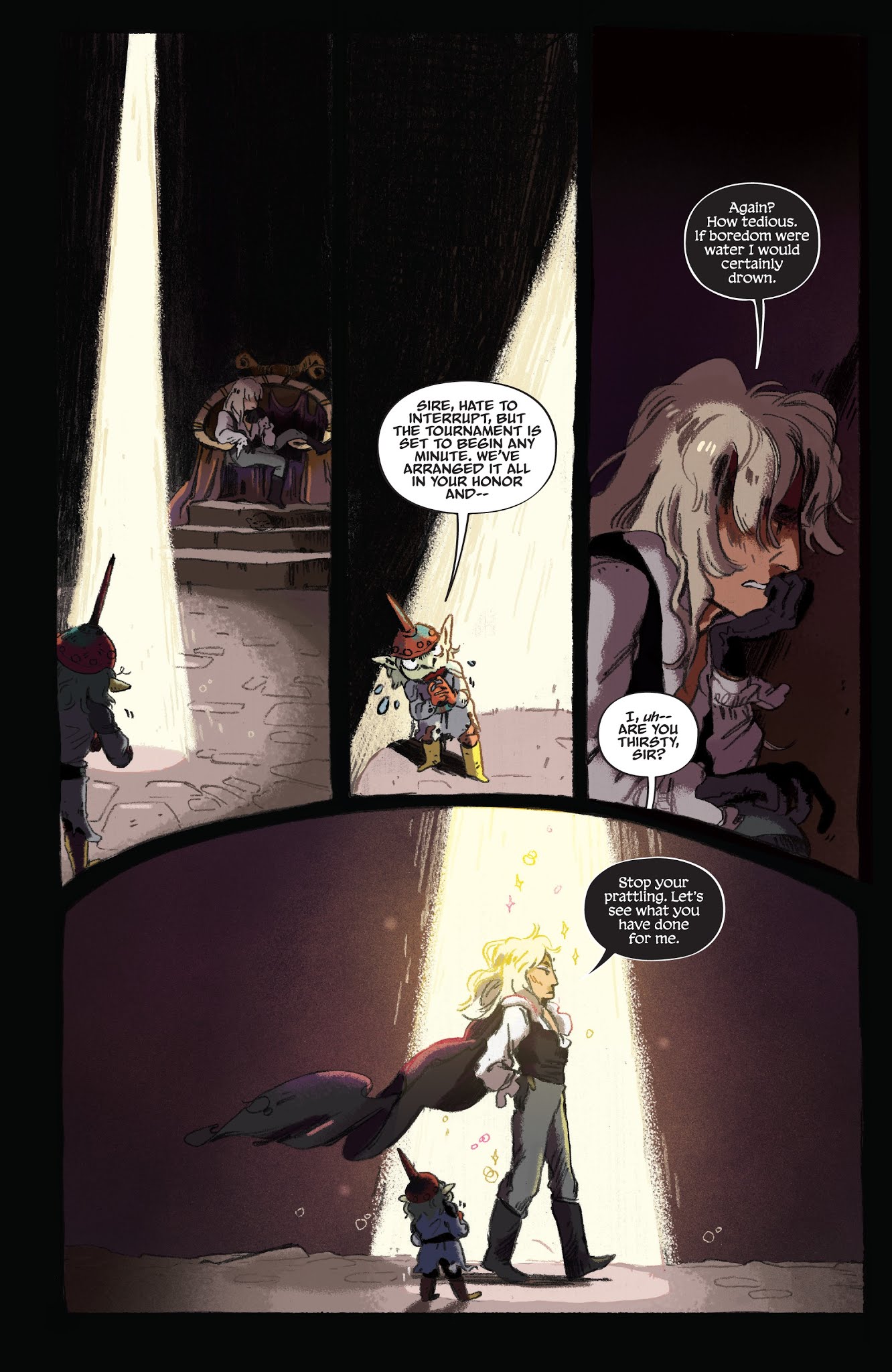 Read online Jim Henson's Labyrinth: Under the Spell comic -  Issue # Full - 7