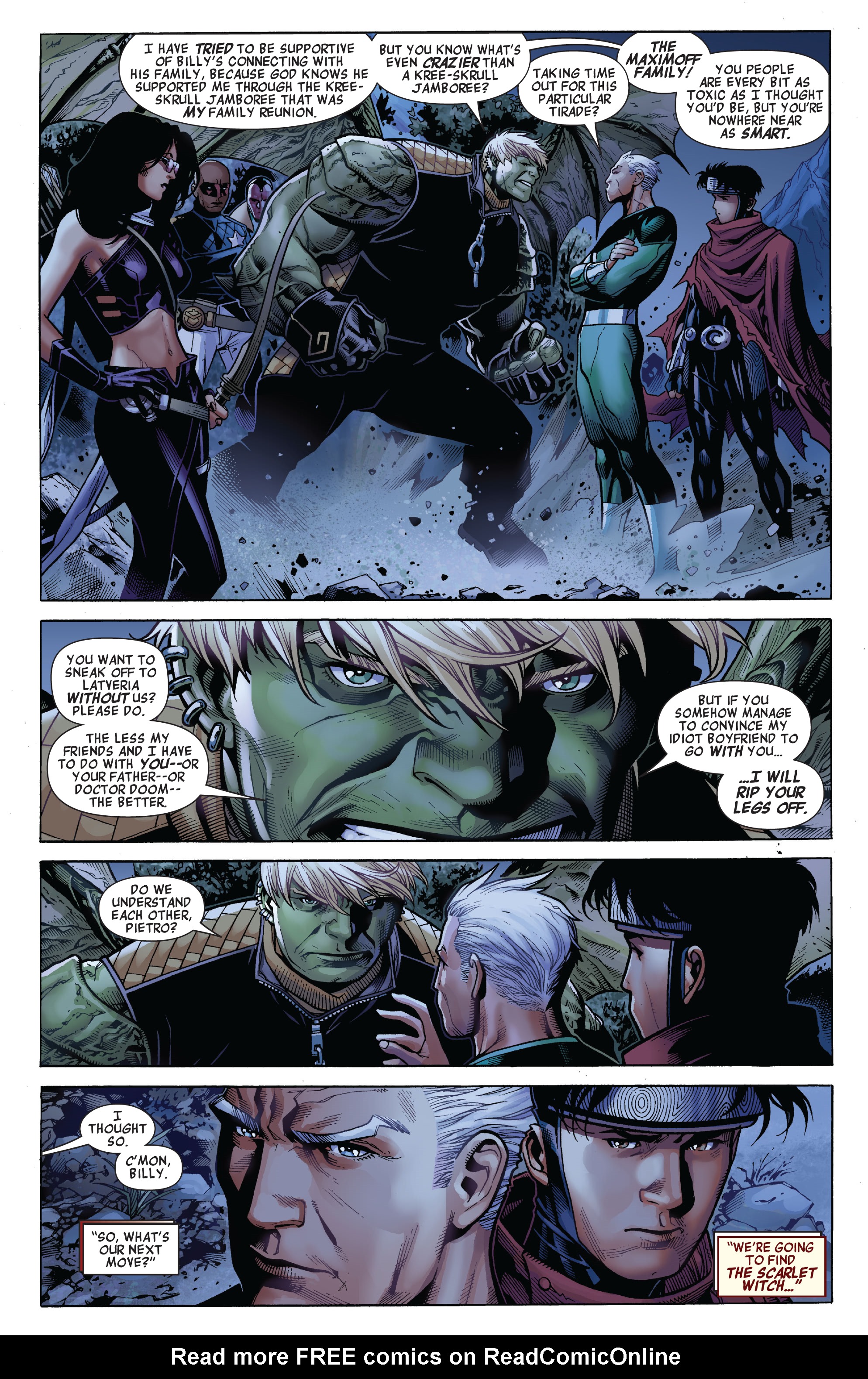 Read online Young Avengers by Heinberg & Cheung Omnibus comic -  Issue # TPB (Part 9) - 14