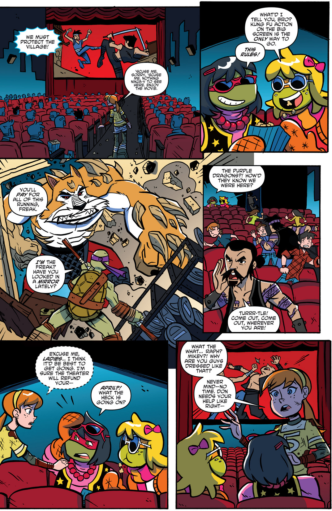 Read online Teenage Mutant Ninja Turtles New Animated Adventures comic -  Issue #7 - 16