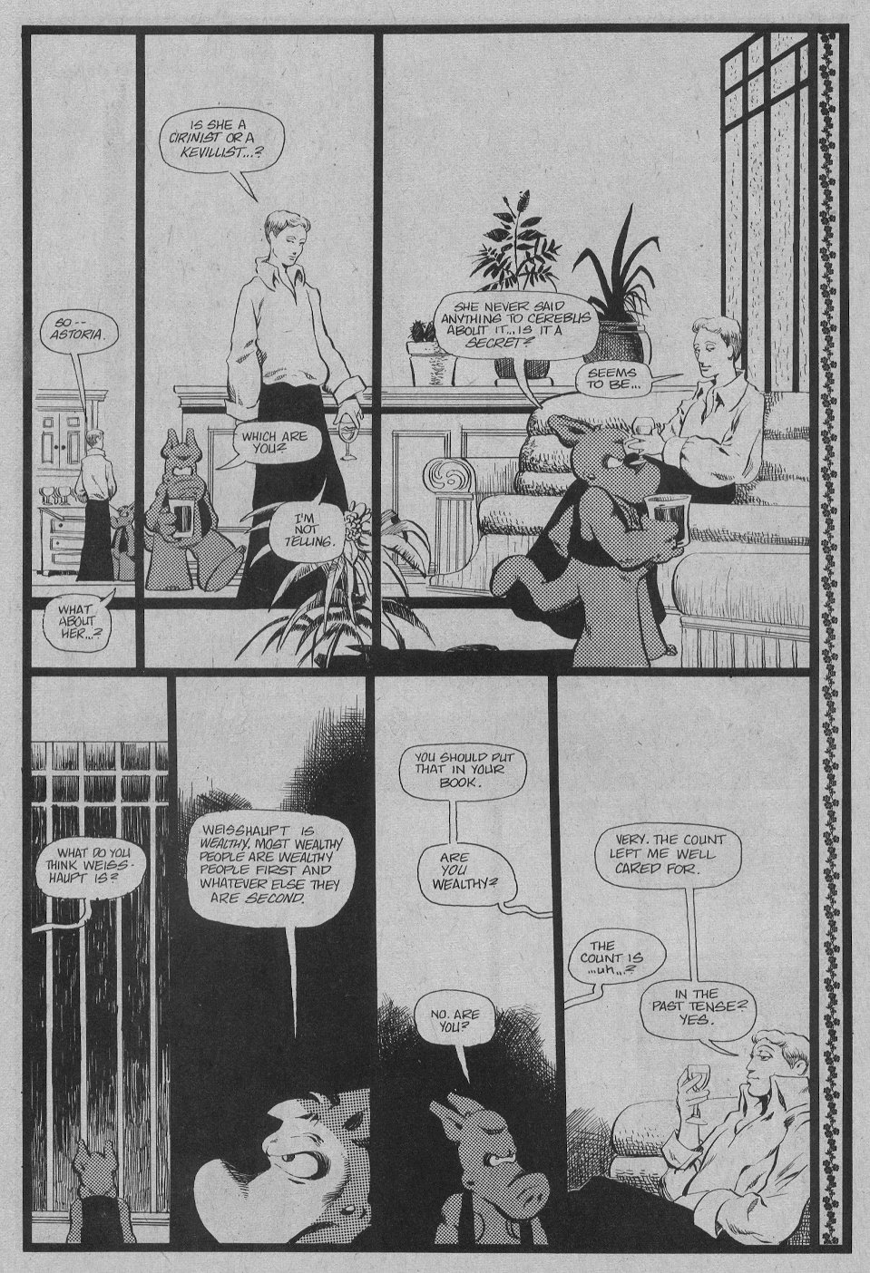 Read online Cerebus comic -  Issue #53 - 8