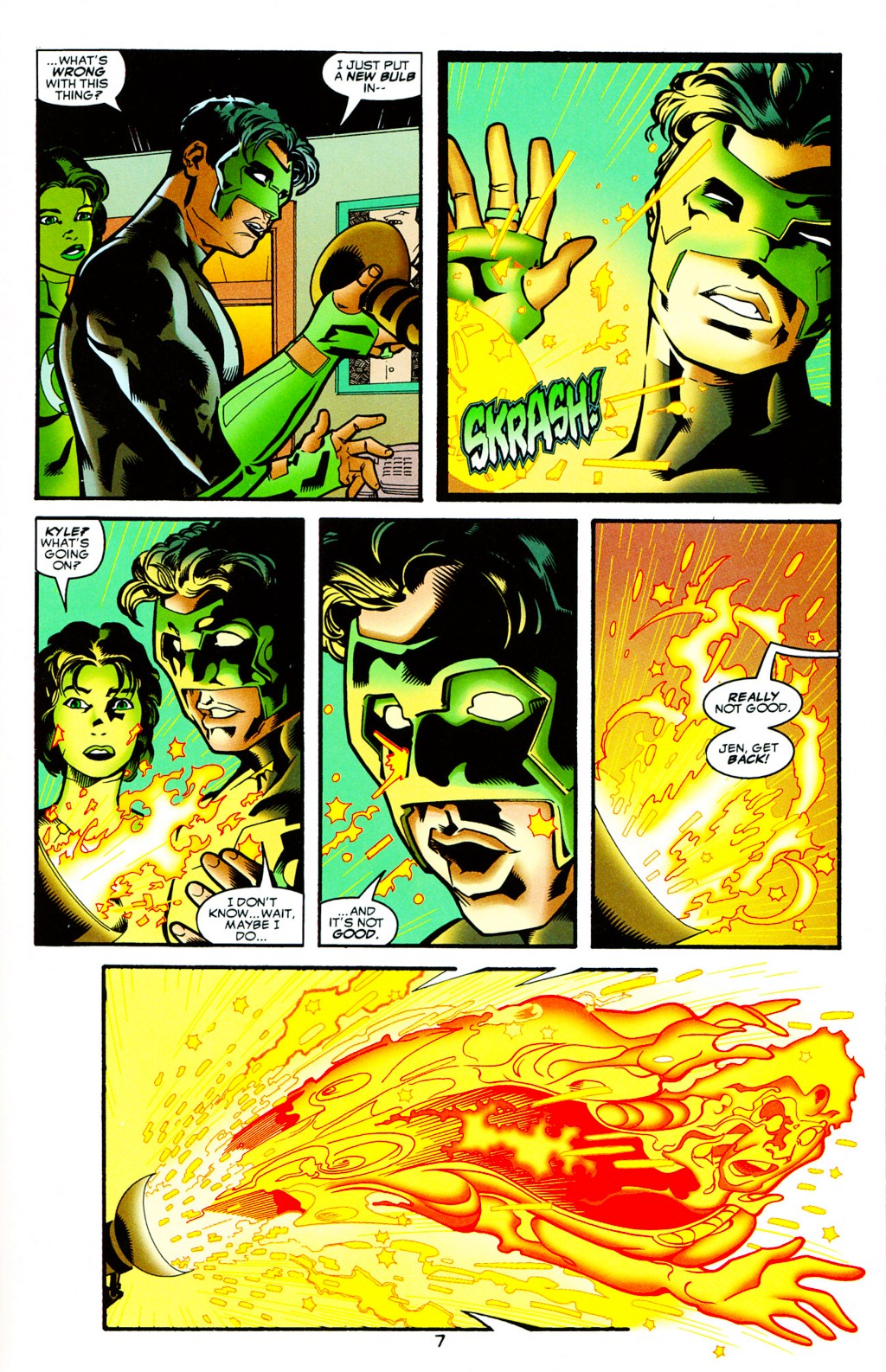 Read online Green Lantern 3-D comic -  Issue # Full - 8