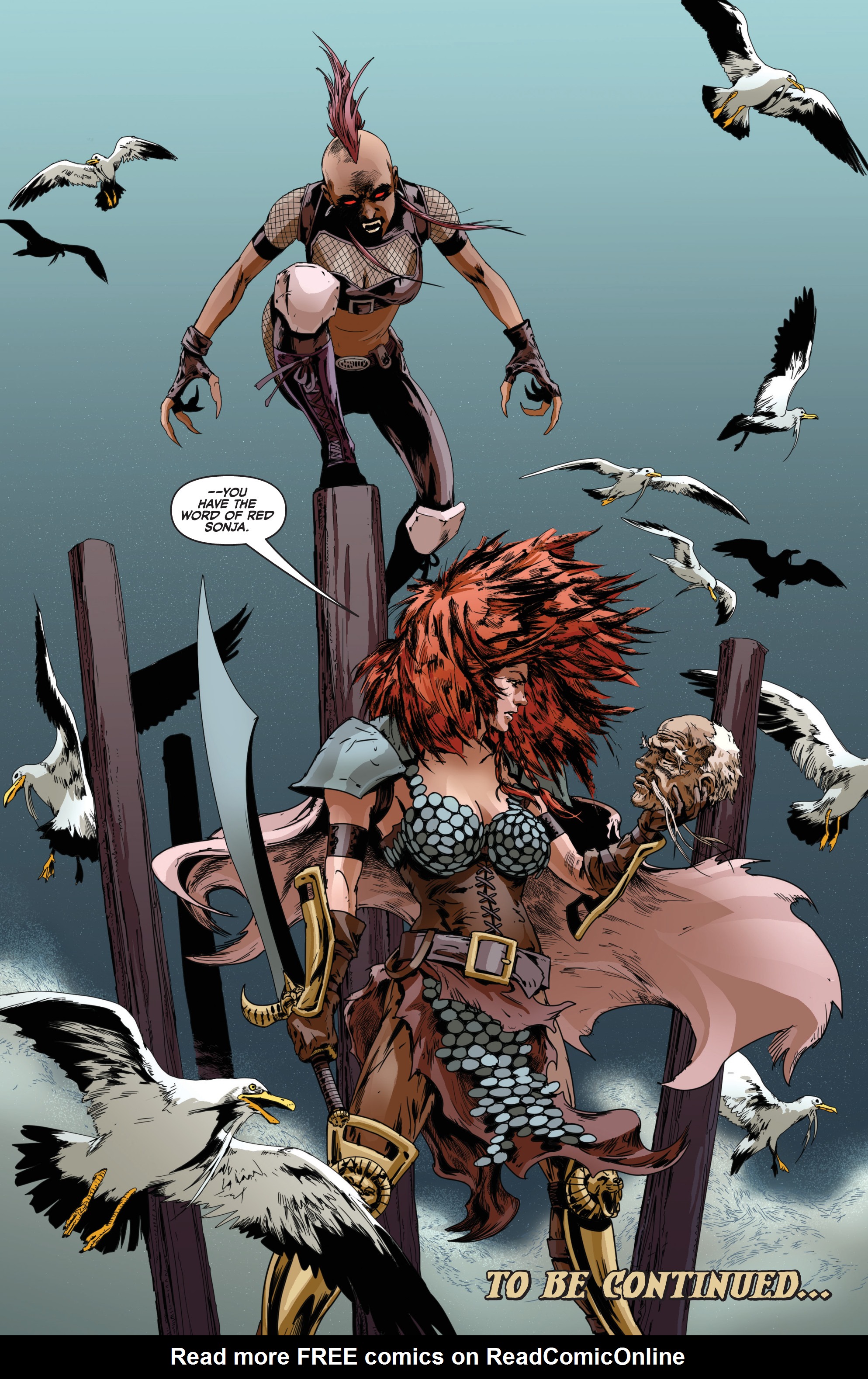 Read online Red Sonja: Age of Chaos comic -  Issue #1 - 26