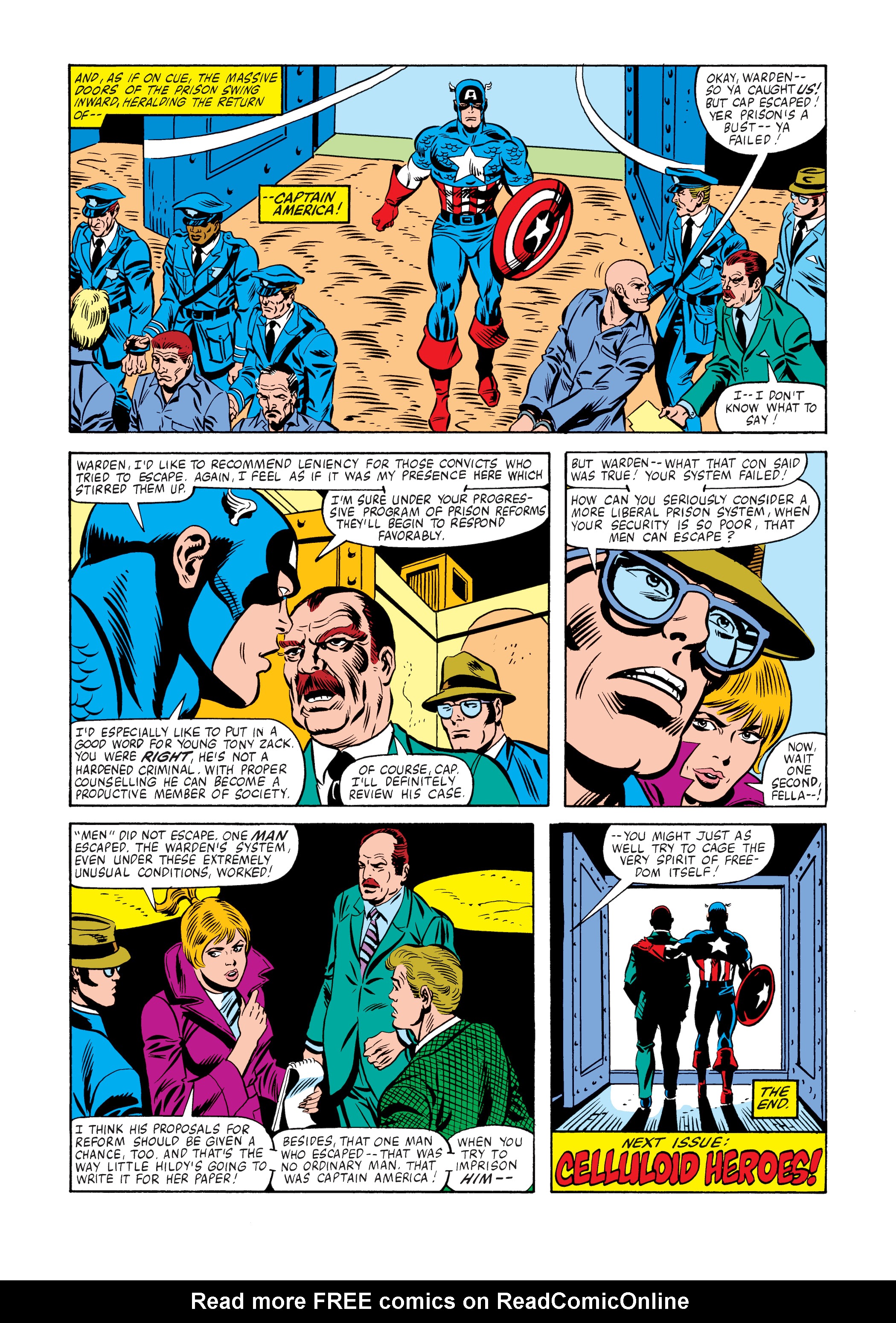 Read online Marvel Masterworks: Captain America comic -  Issue # TPB 14 (Part 3) - 102