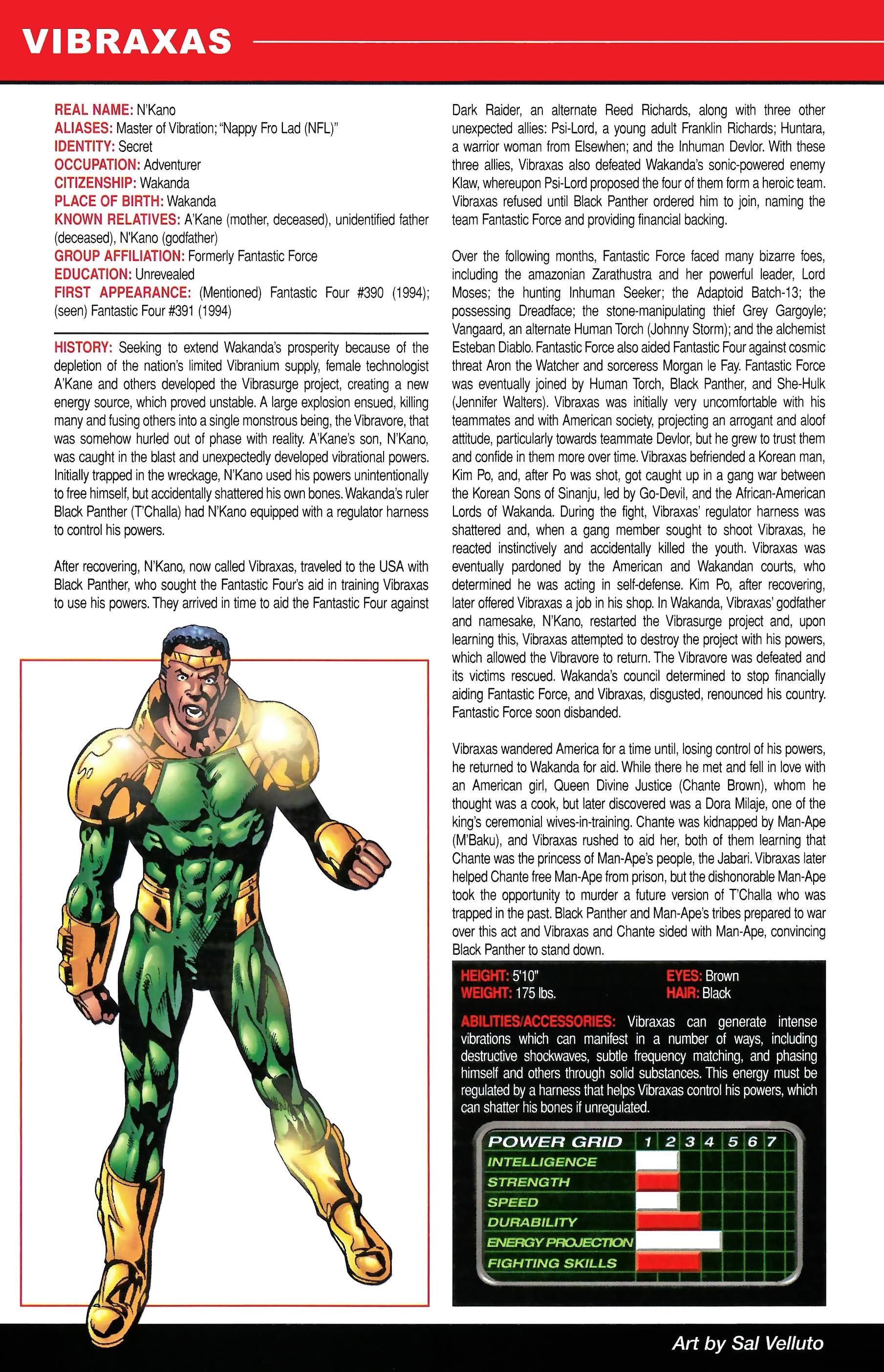 Read online Official Handbook of the Marvel Universe A to Z comic -  Issue # TPB 12 (Part 2) - 122