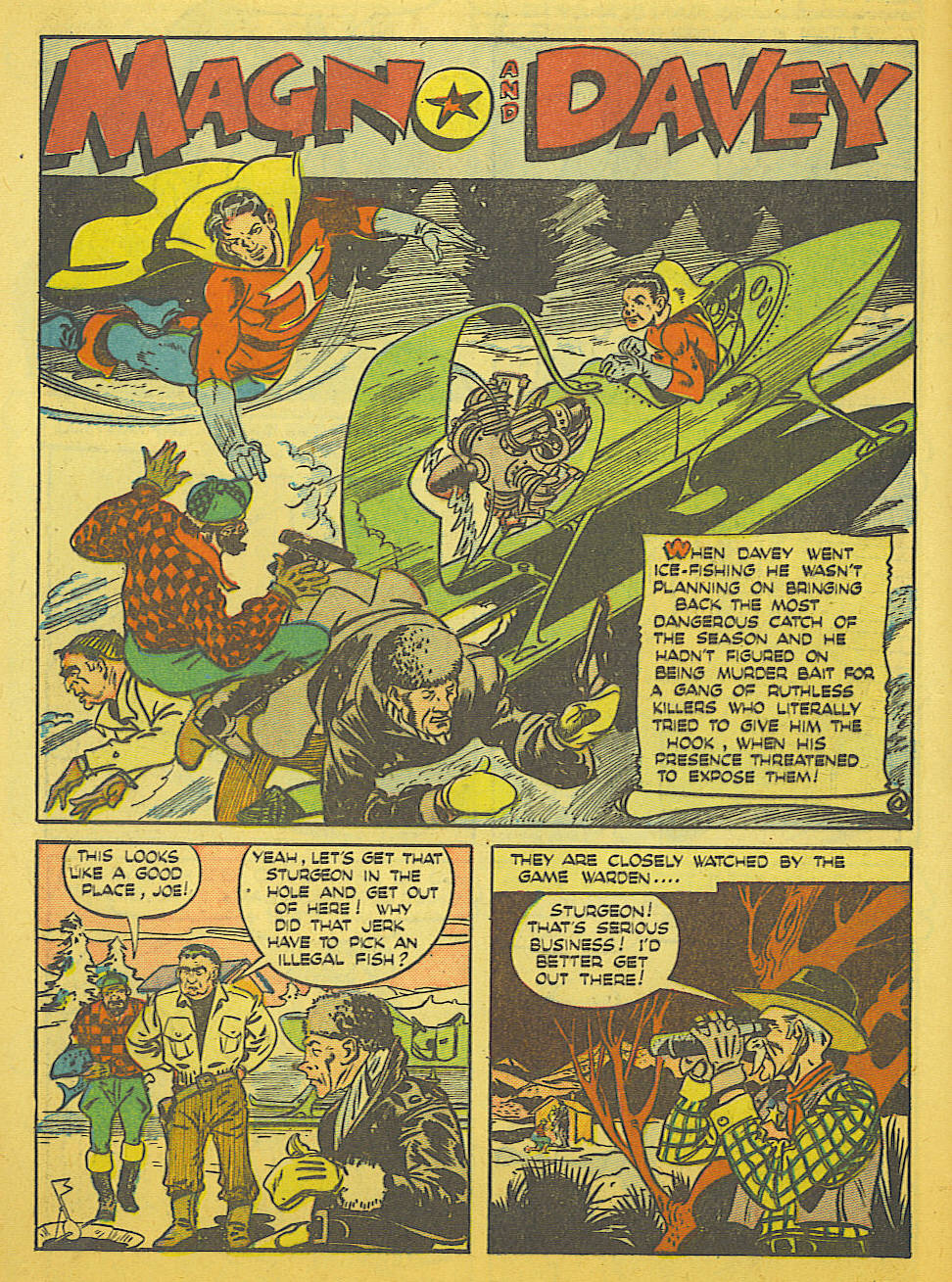 Read online Super-Mystery Comics comic -  Issue #34 - 19