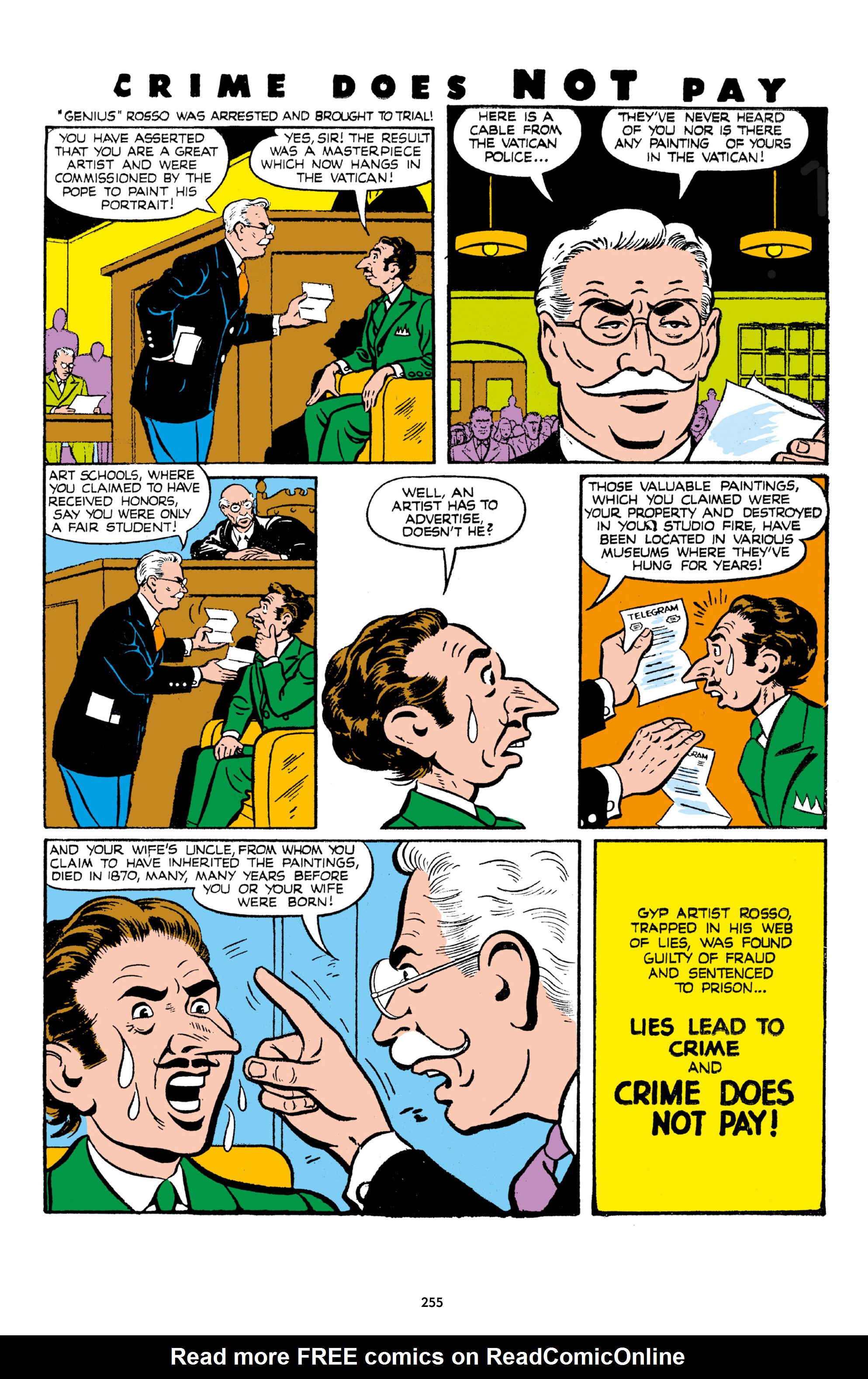 Read online Crime Does Not Pay Archives comic -  Issue # TPB 7 (Part 3) - 56
