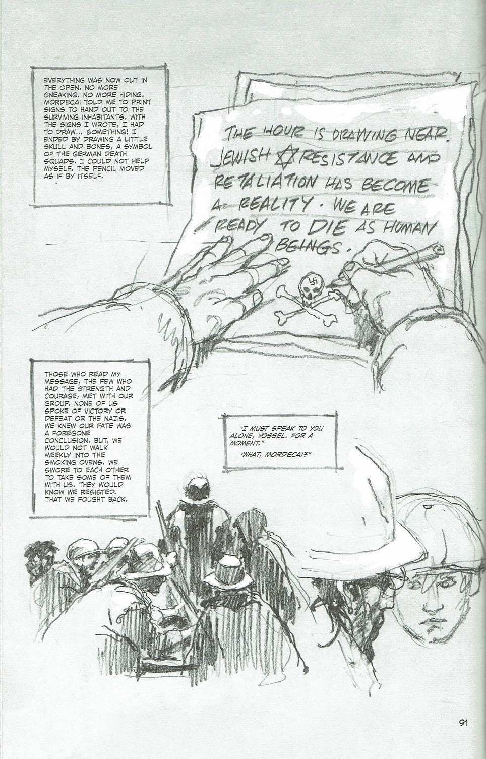 Read online Yossel: April 19, 1943 comic -  Issue # TPB - 100