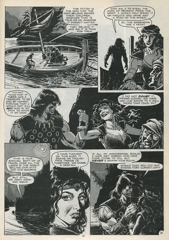 Read online The Savage Sword Of Conan comic -  Issue #179 - 33