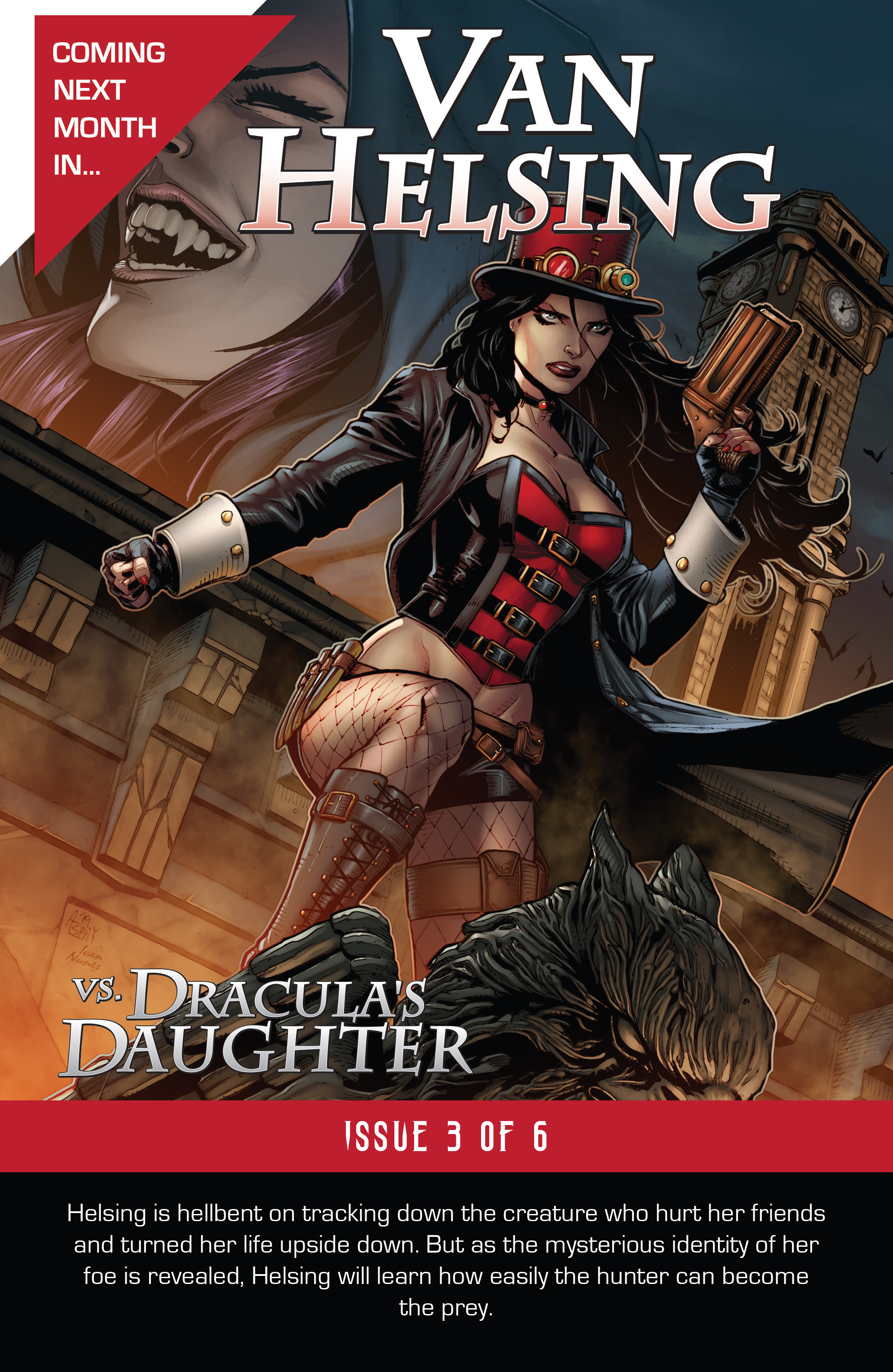 Read online Van Helsing vs. Dracula's Daughter comic -  Issue #2 - 24