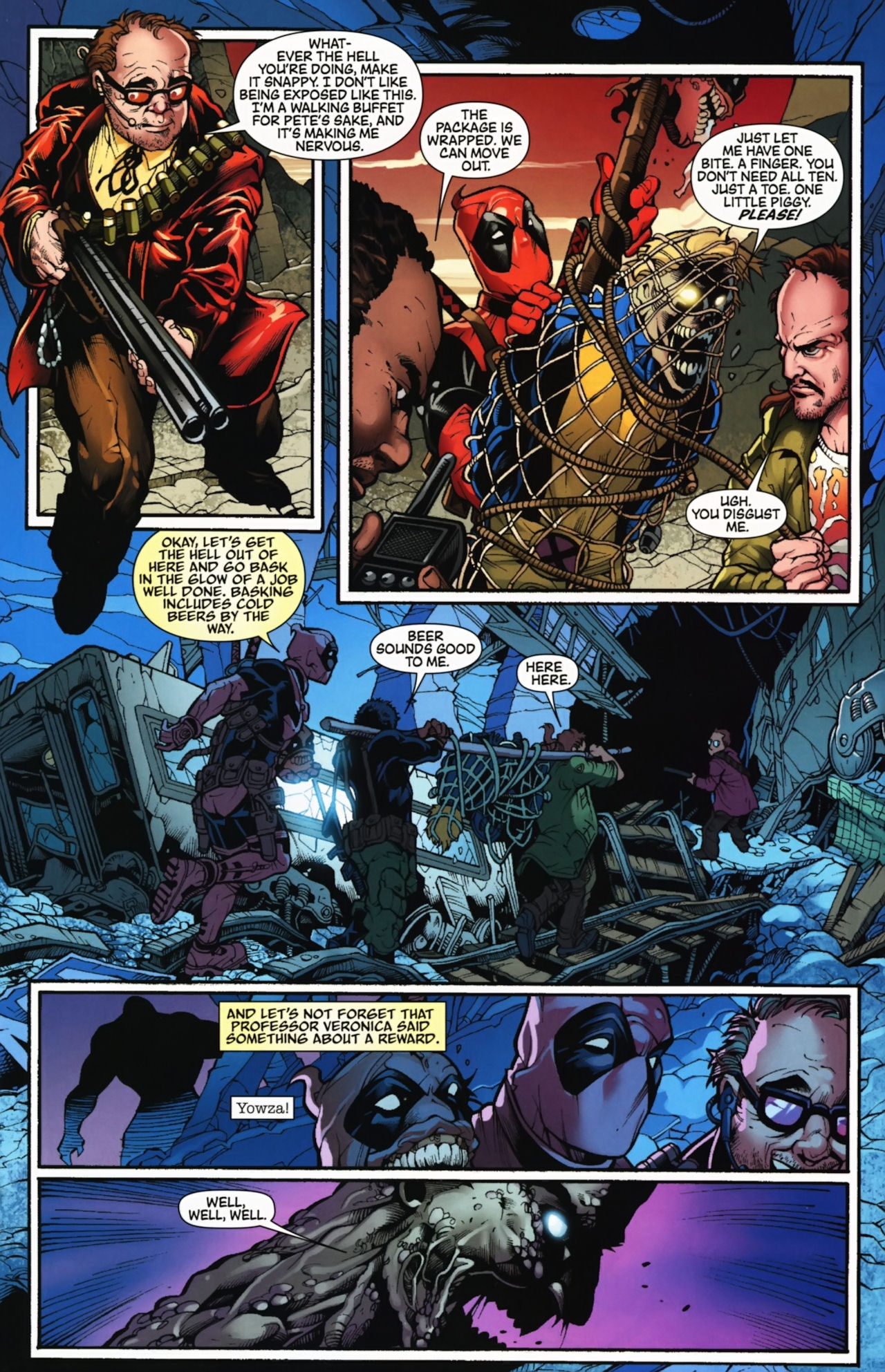 Read online Deadpool: Merc With a Mouth comic -  Issue #9 - 14