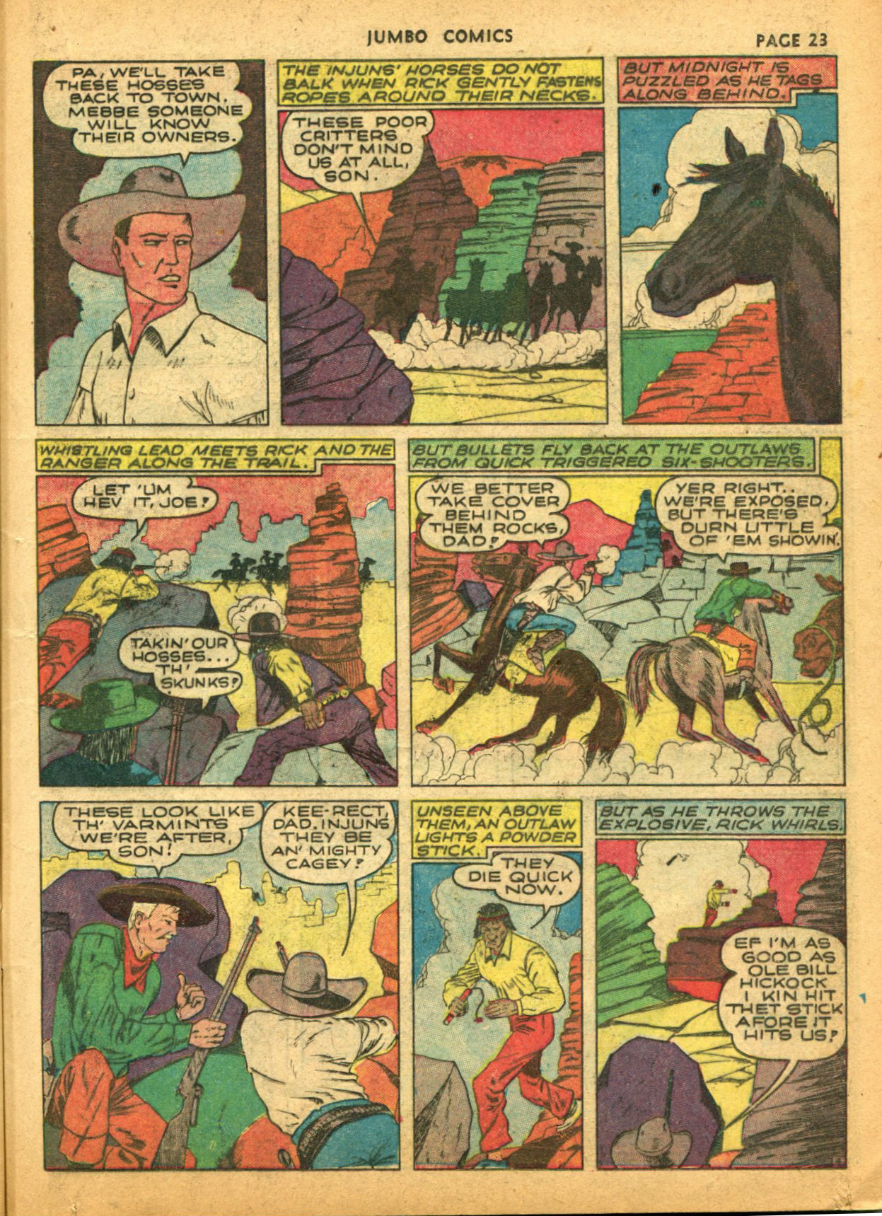 Read online Jumbo Comics comic -  Issue #30 - 25