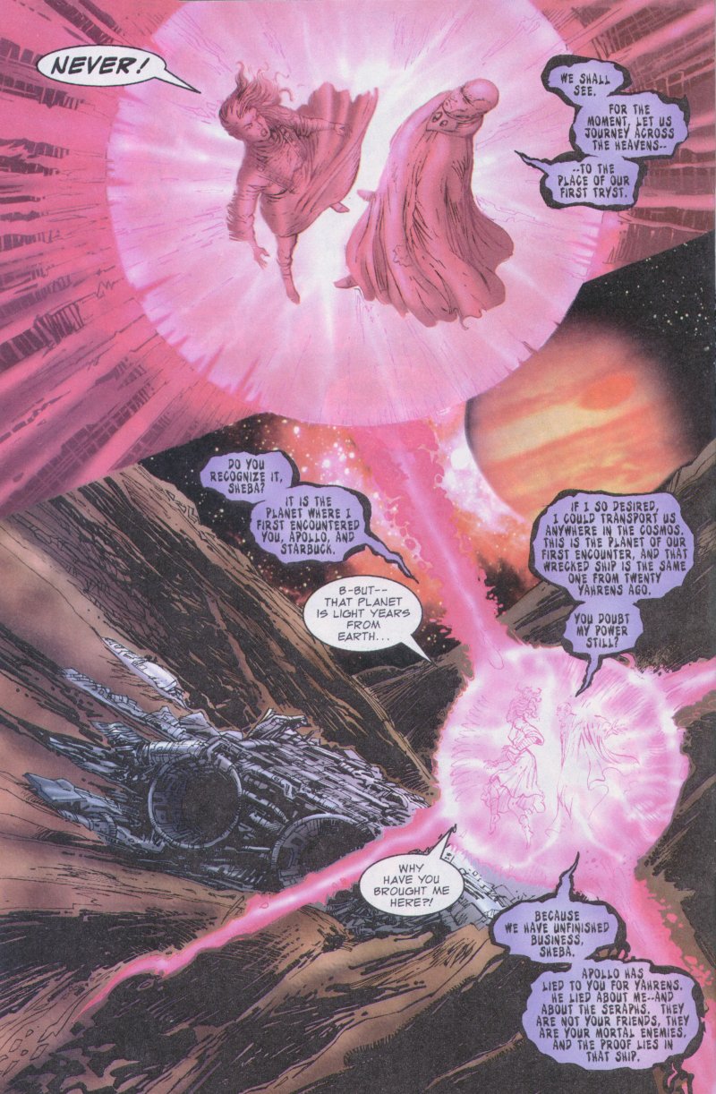 Read online Battlestar Galactica (1995) comic -  Issue #3 - 22