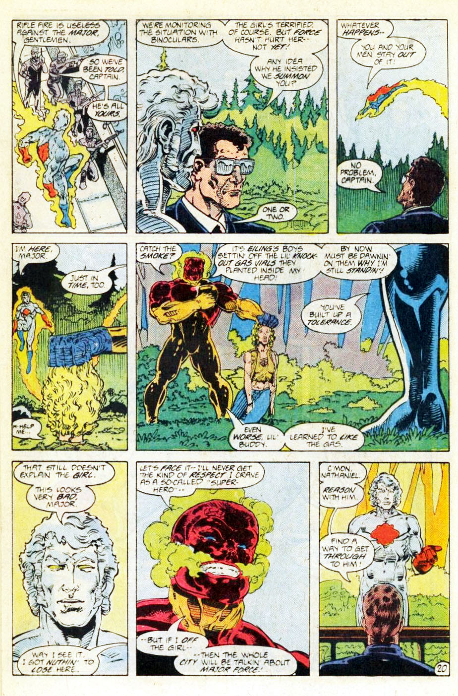 Read online Captain Atom (1987) comic -  Issue #25 - 21