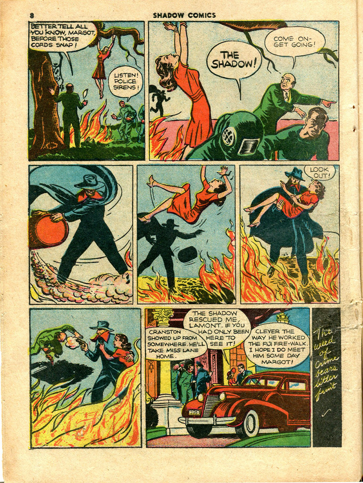 Read online Shadow Comics comic -  Issue #5 - 10