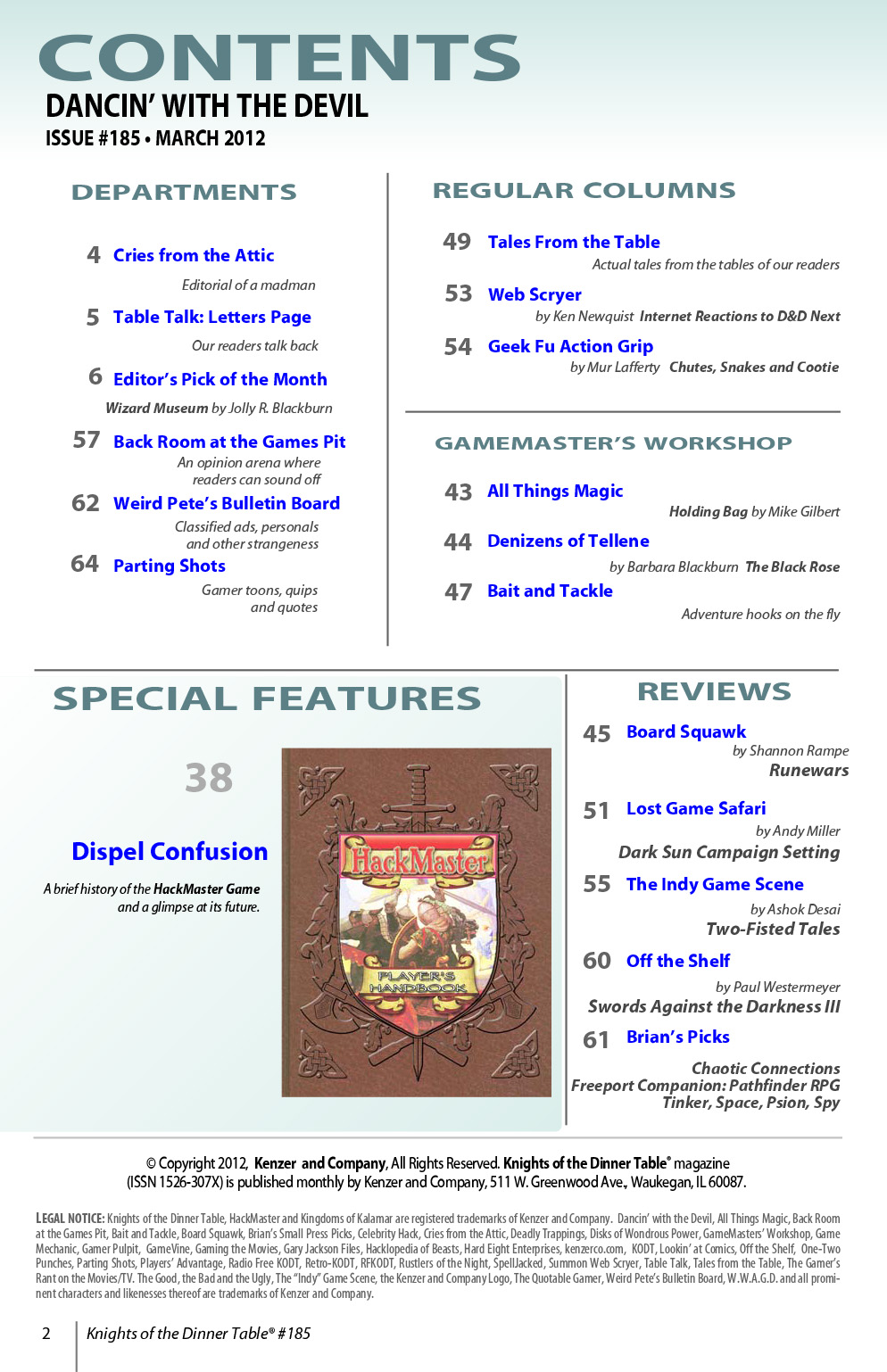 Read online Knights of the Dinner Table comic -  Issue #185 - 4