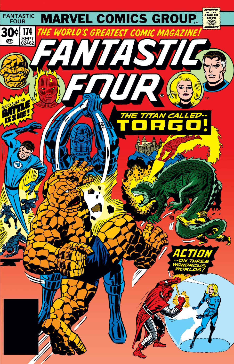 Read online Fantastic Four (1961) comic -  Issue #174 - 1