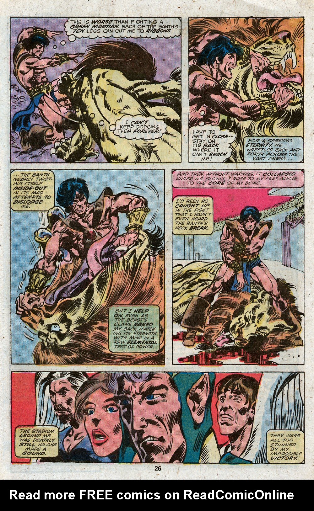 Read online John Carter Warlord of Mars comic -  Issue #21 - 15