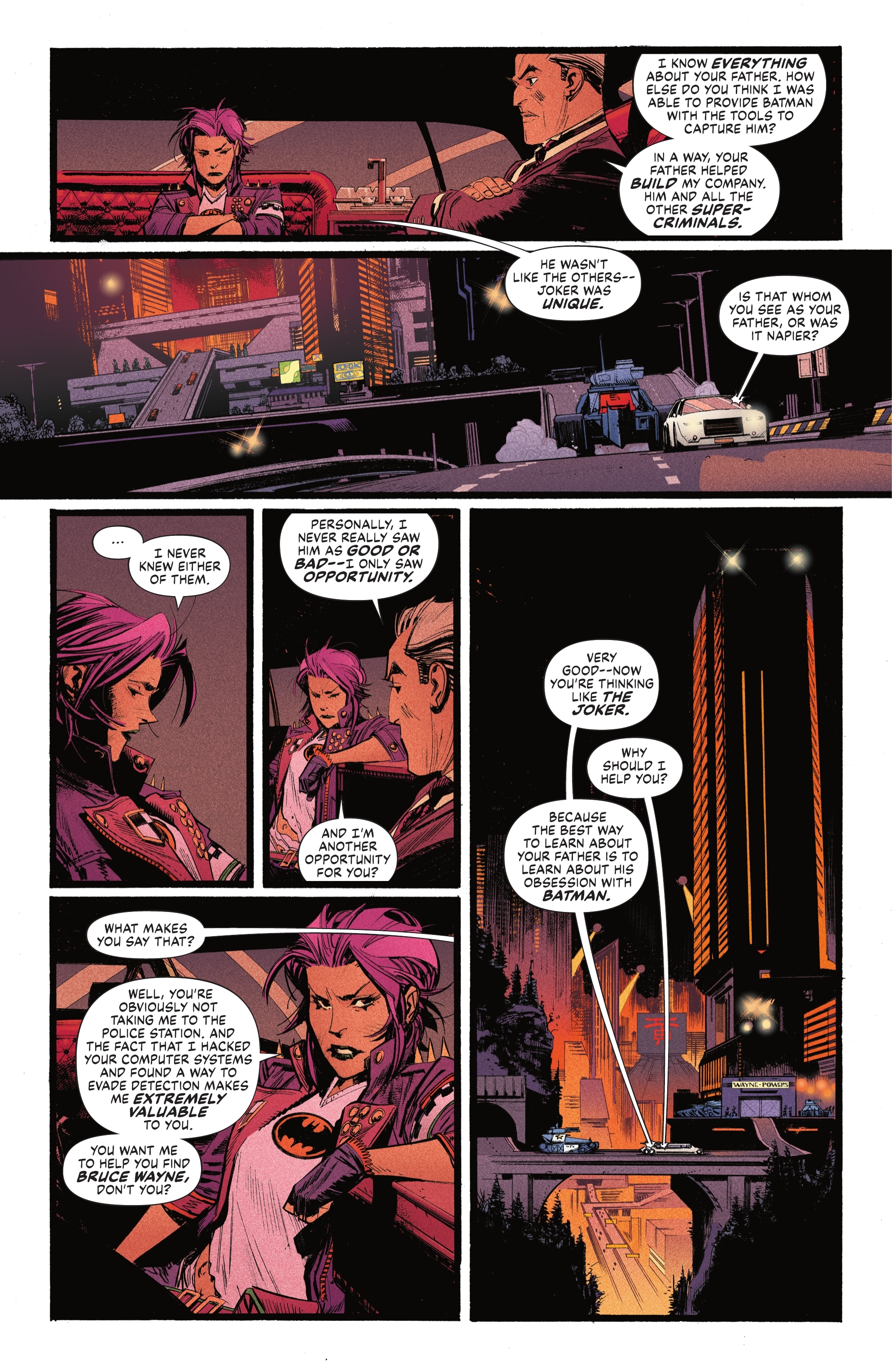 Read online Batman: Beyond the White Knight comic -  Issue #4 - 7