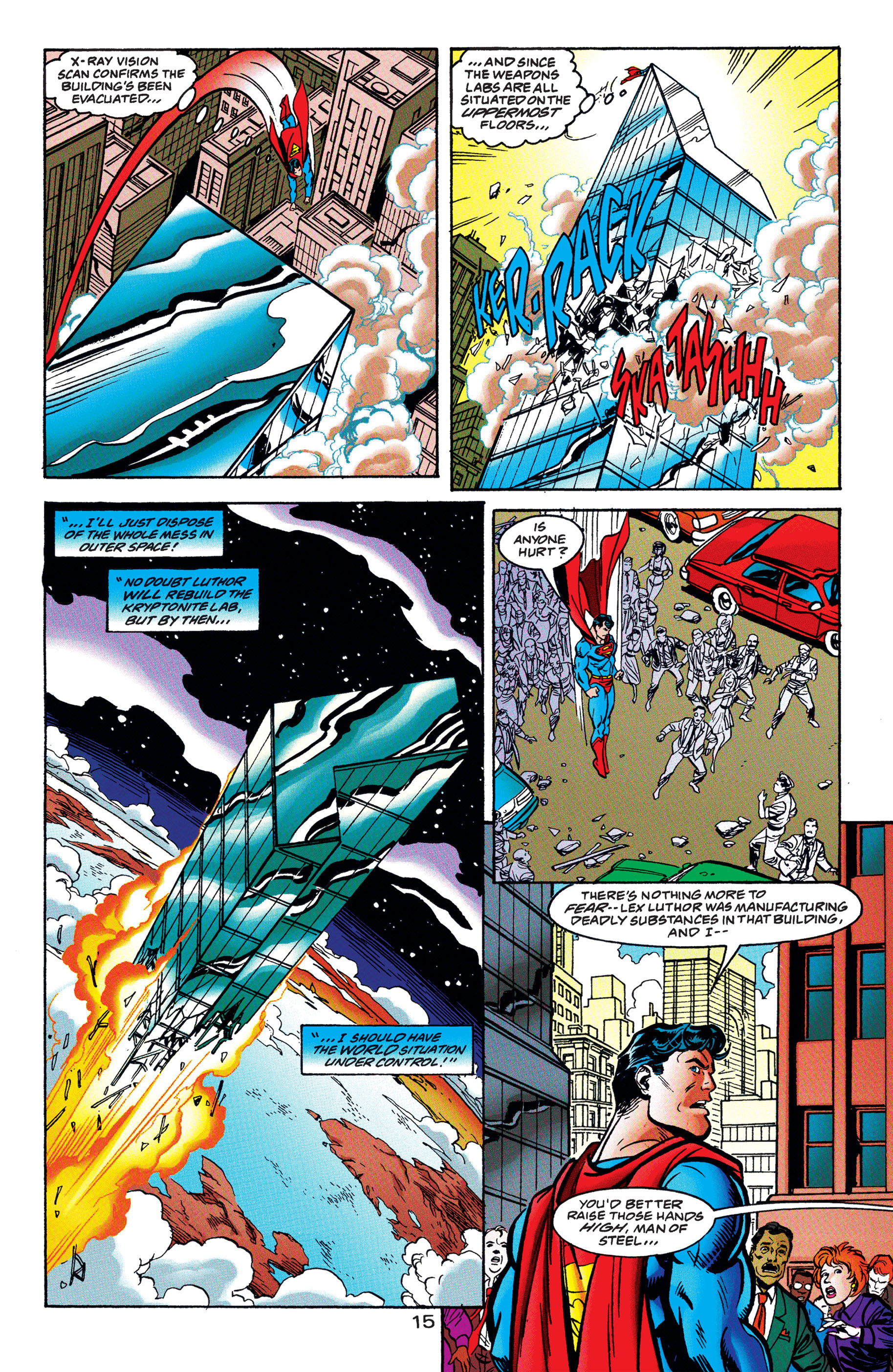Read online Adventures of Superman (1987) comic -  Issue #566 - 16