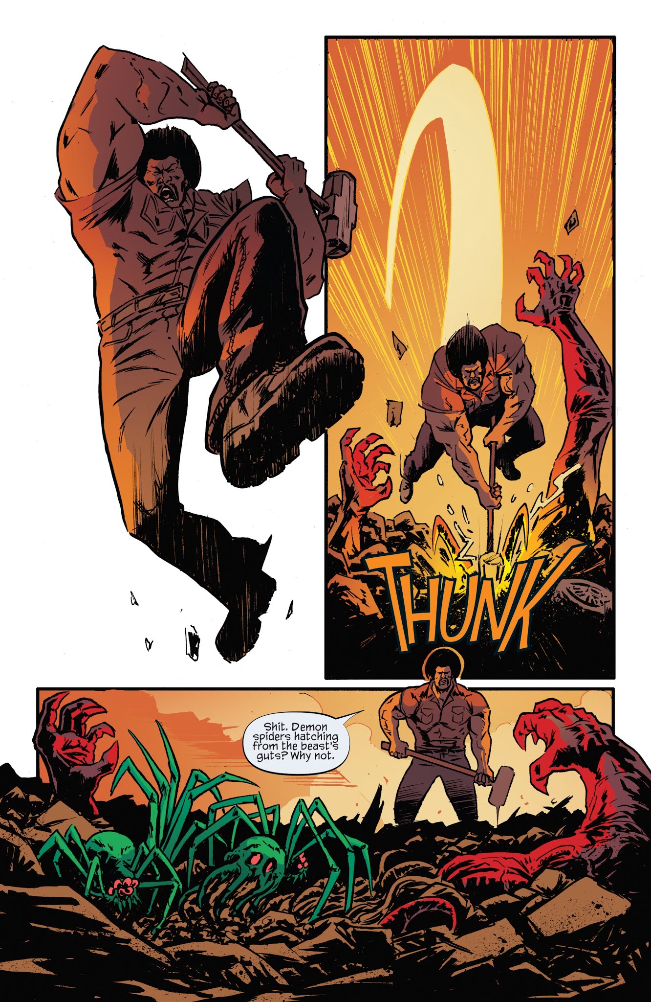 Read online Bubba Ho-Tep and the Cosmic Blood-Suckers comic -  Issue #4 - 12