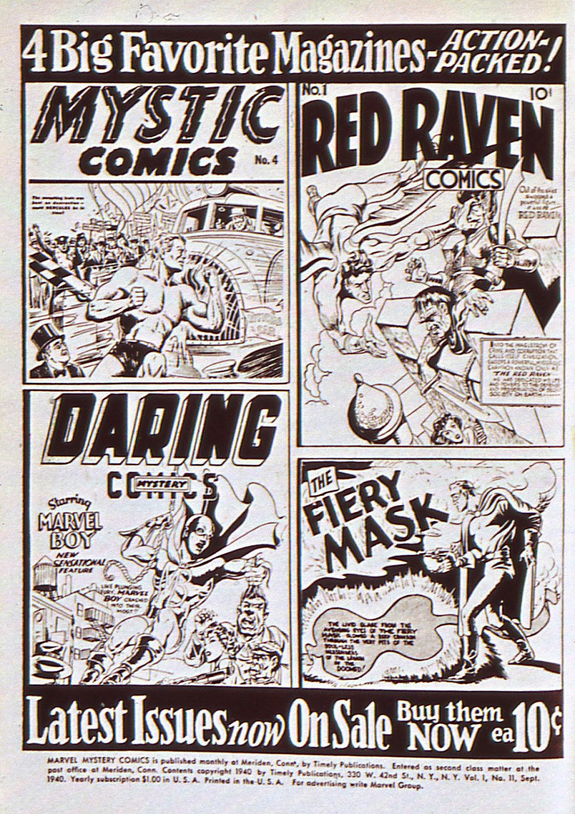 Marvel Mystery Comics (1939) issue 11 - Page 2