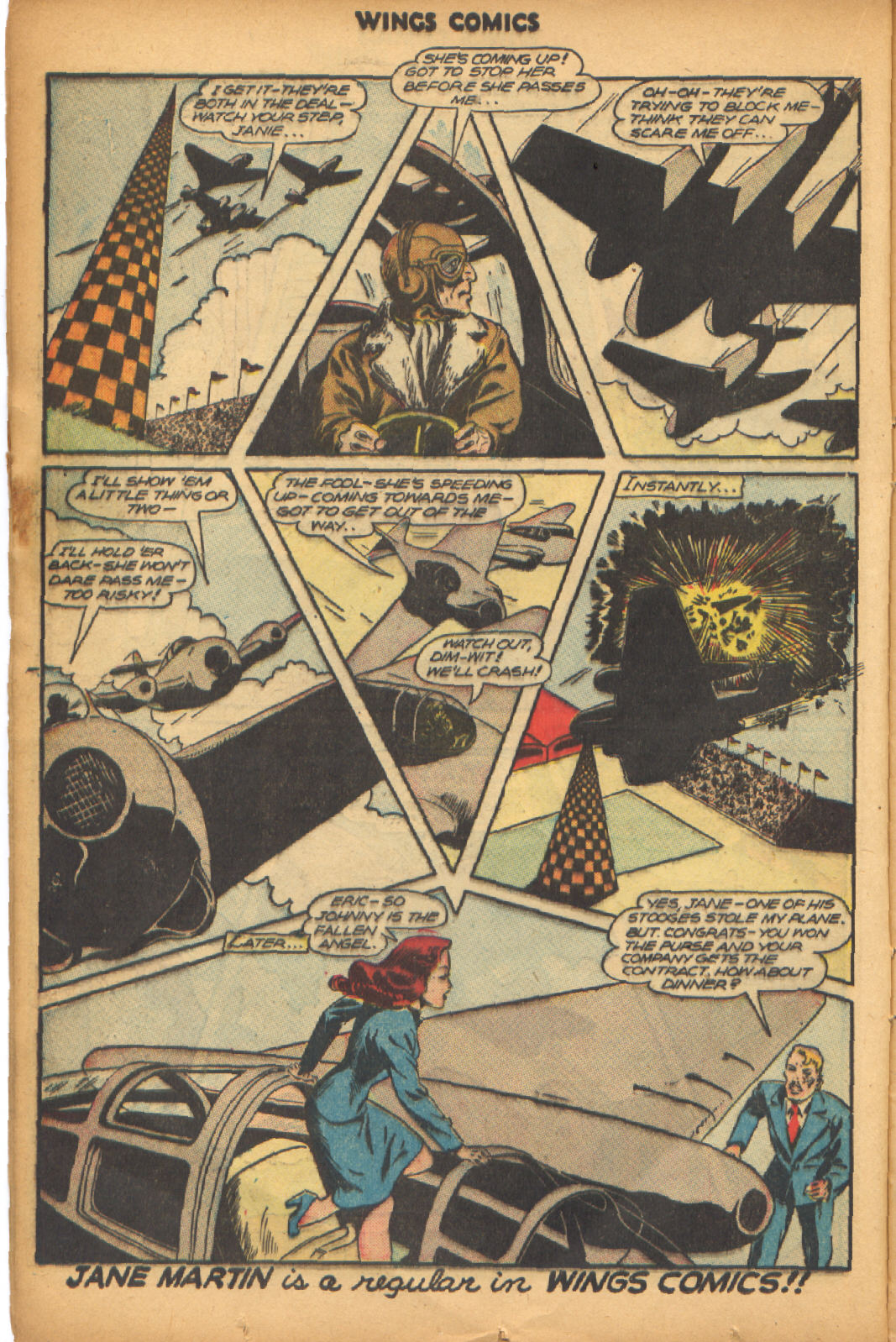 Read online Wings Comics comic -  Issue #70 - 18