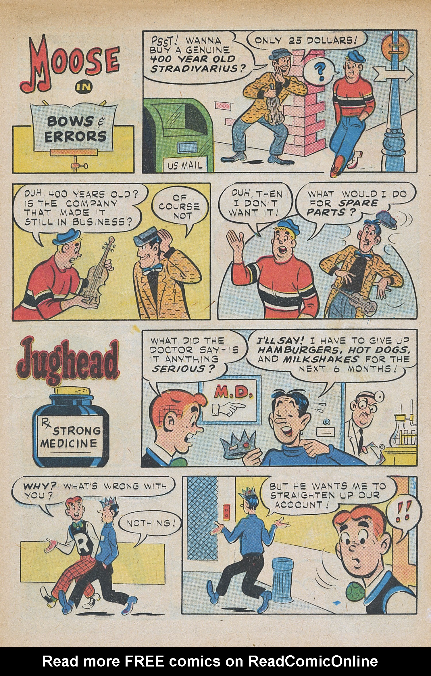 Read online Archie's Joke Book Magazine comic -  Issue #37 - 20