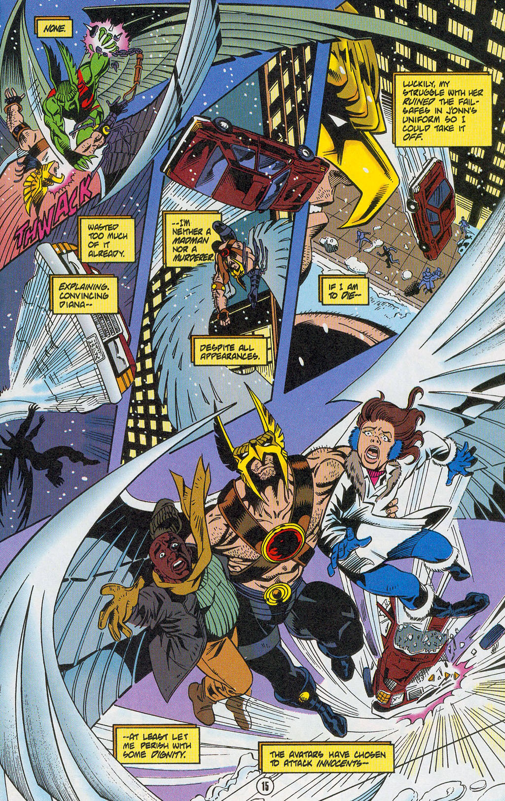 Read online Hawkman (1993) comic -  Issue #33 - 16