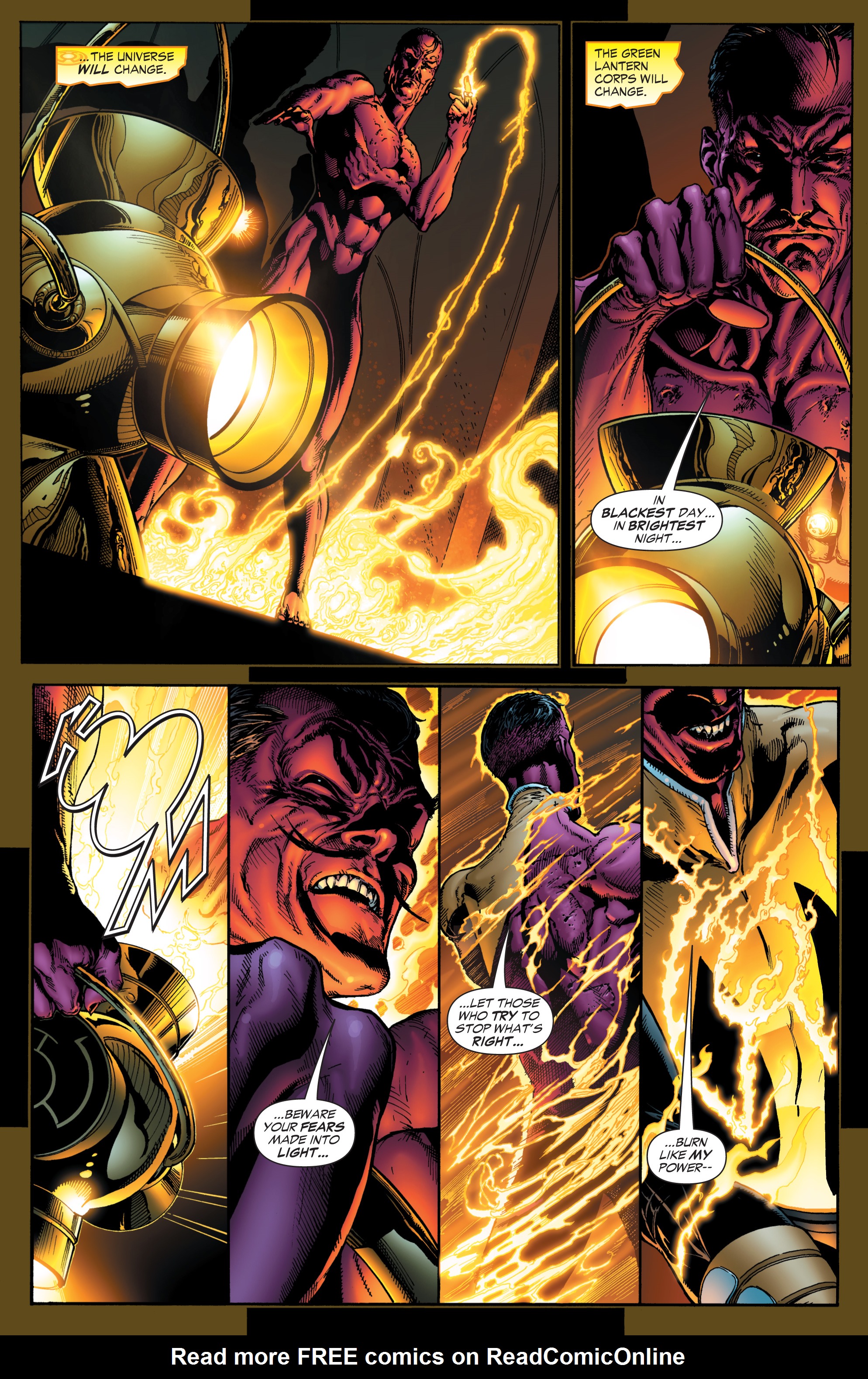 Read online Green Lantern Sinestro Corps Special comic -  Issue # Full - 4