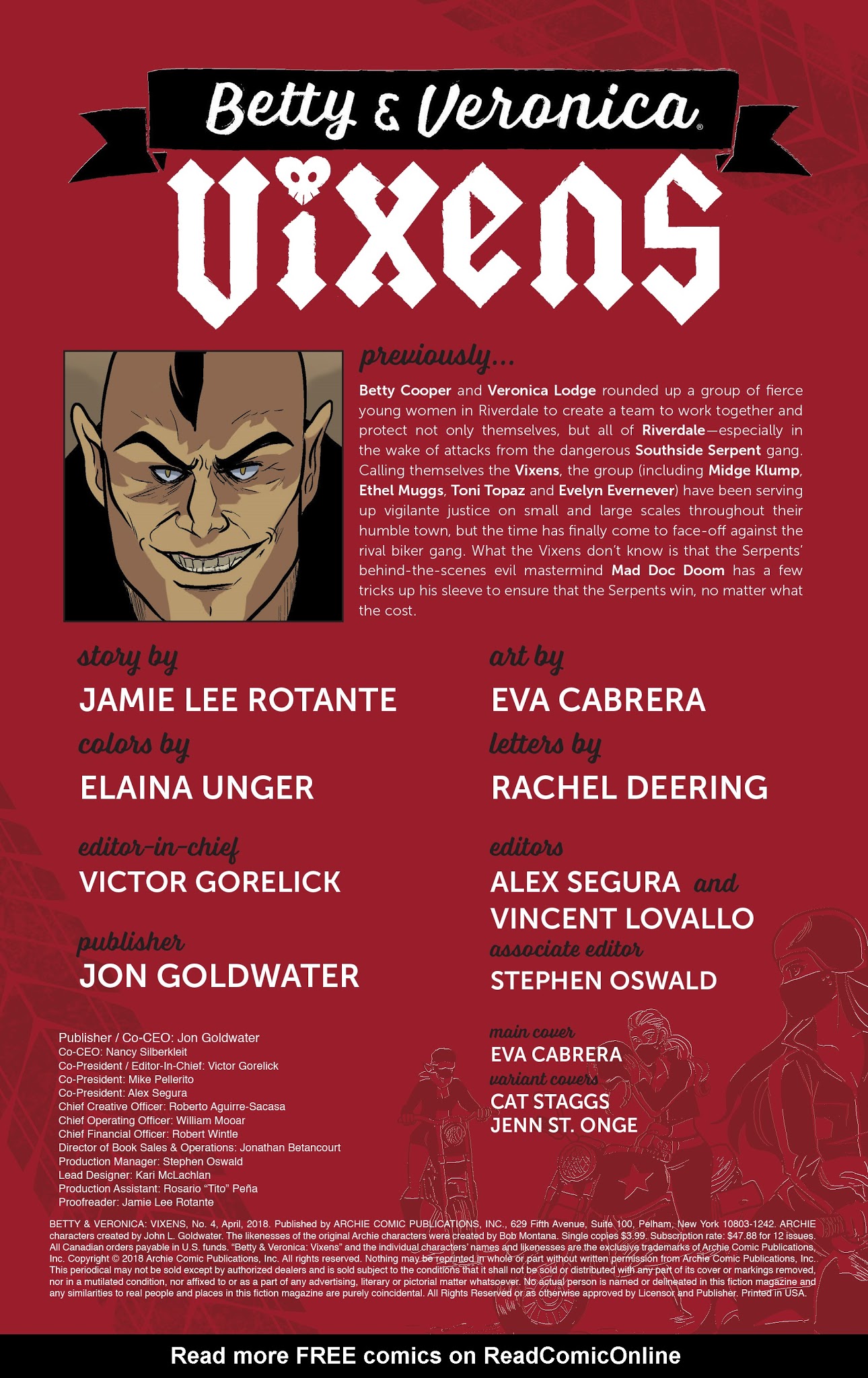 Read online Betty & Veronica: Vixens comic -  Issue #4 - 2