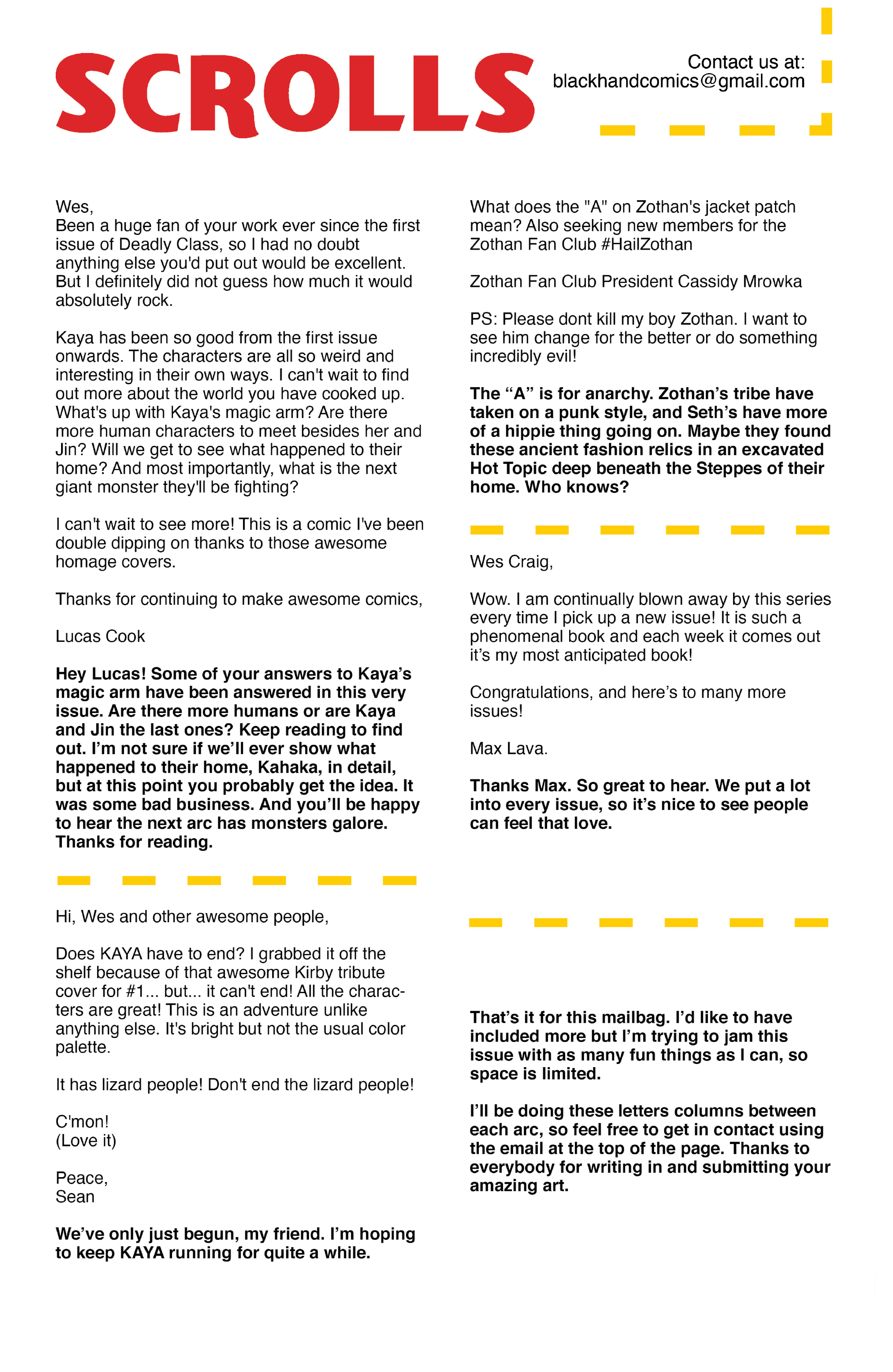 Read online Kaya comic -  Issue #6 - 26