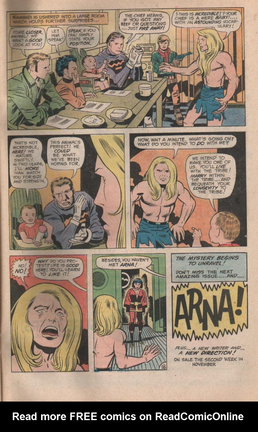 Read online Kamandi, The Last Boy On Earth comic -  Issue #37 - 33