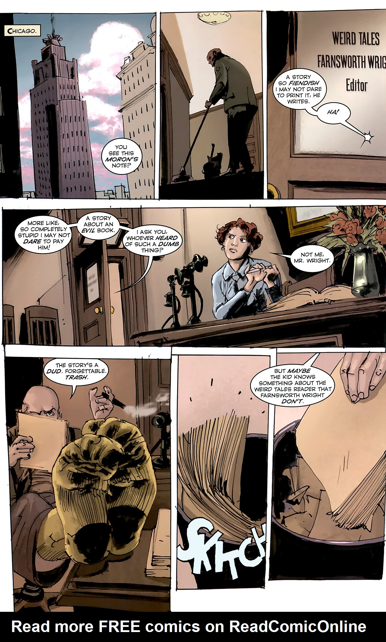 Read online The Strange Adventures of H.P. Lovecraft comic -  Issue #4 - 43