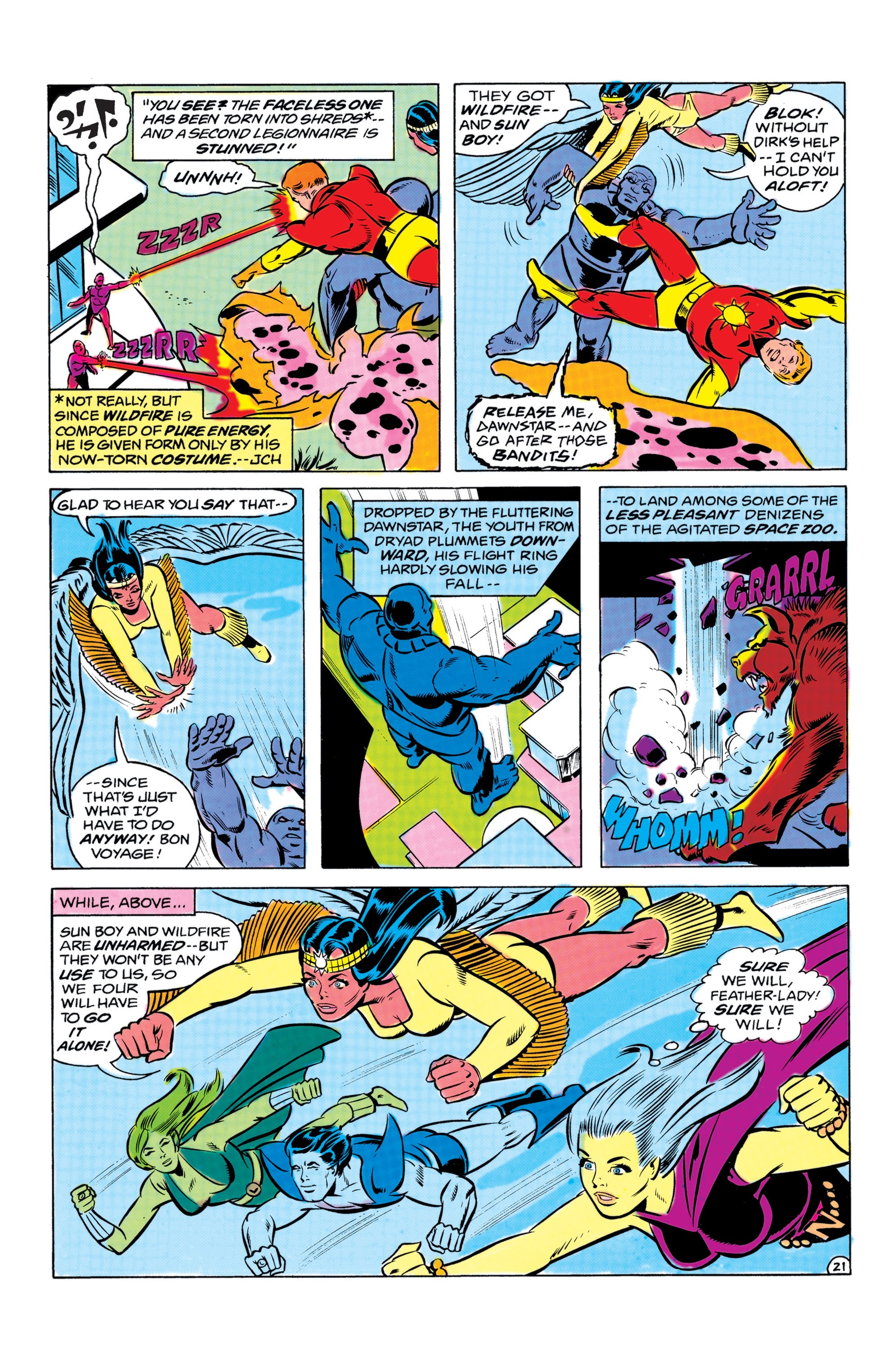 Read online Legion of Super-Heroes (1980) comic -  Issue #272 - 22