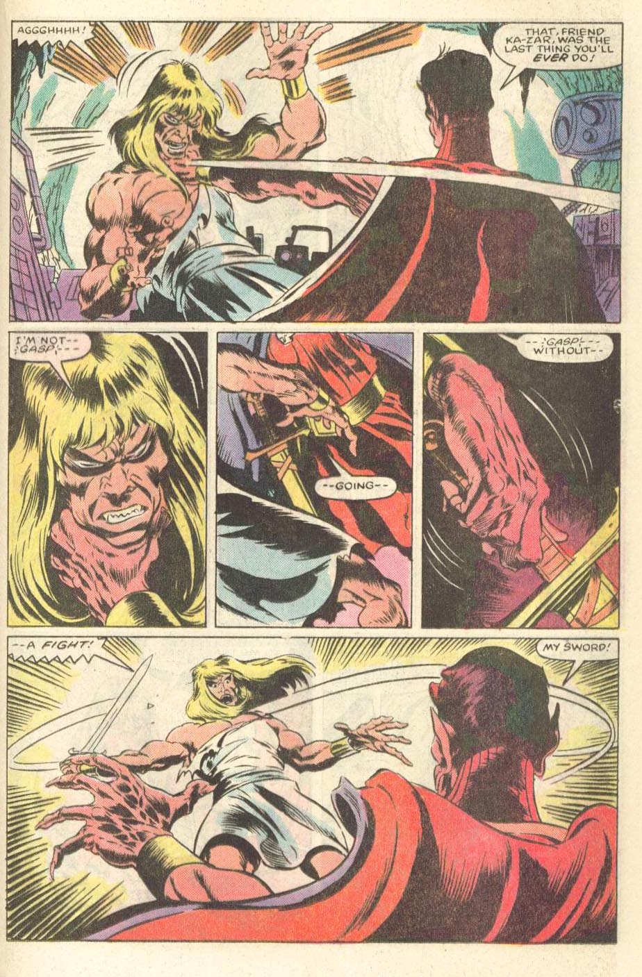 Read online Ka-Zar the Savage comic -  Issue #29 - 37