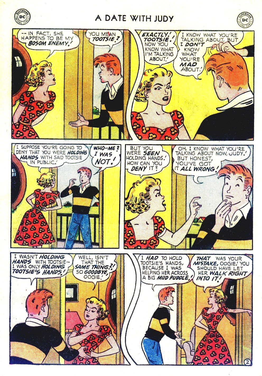 Read online A Date with Judy comic -  Issue #45 - 4