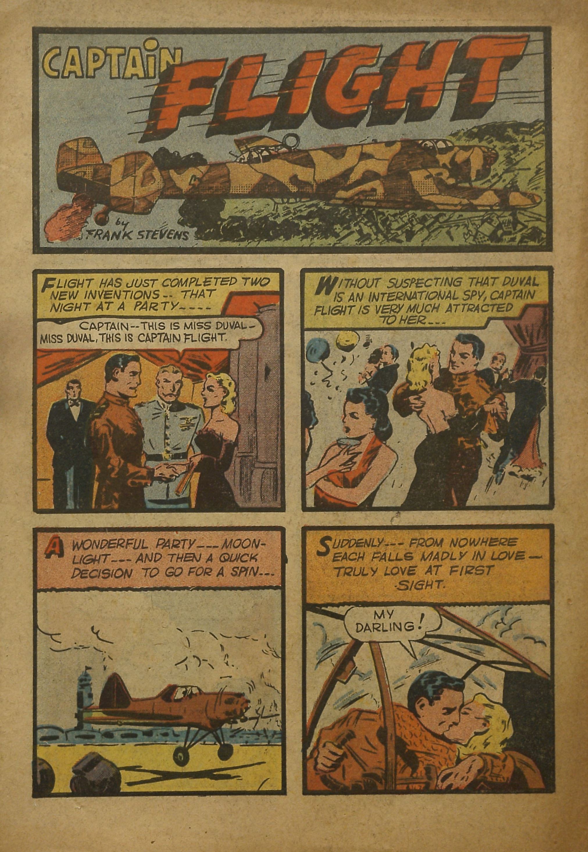 Read online Captain Flight Comics comic -  Issue #1 - 3