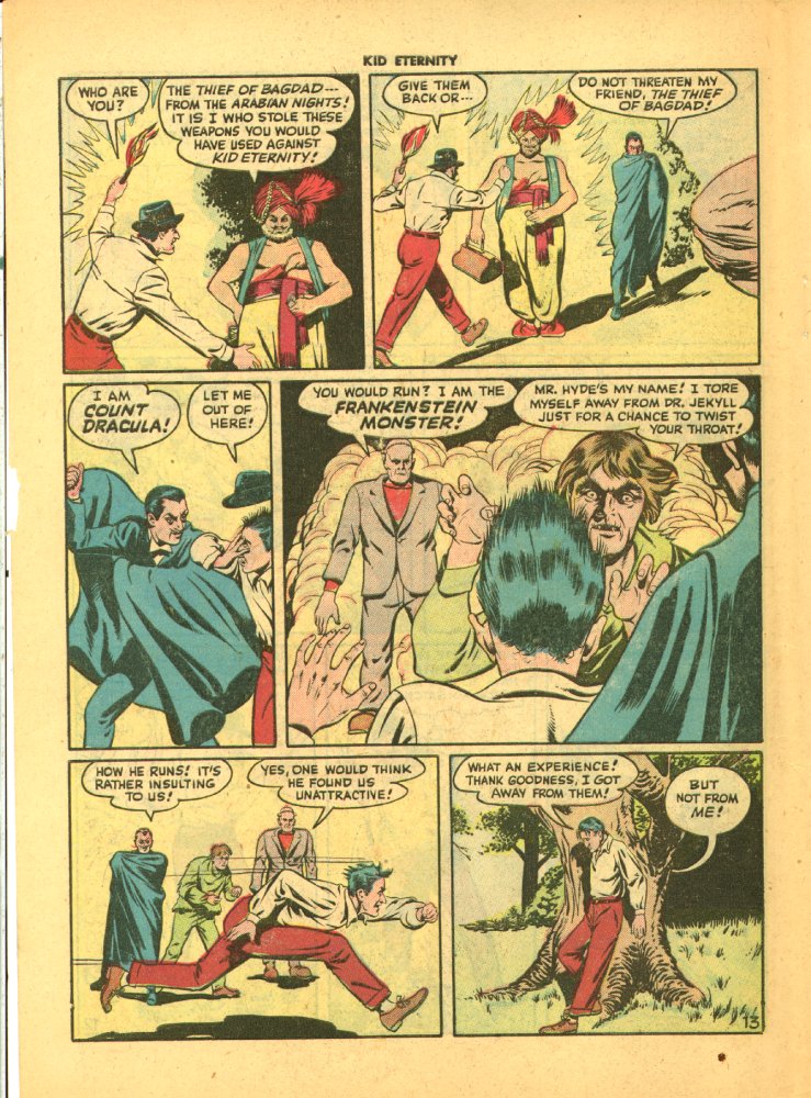 Read online Kid Eternity (1946) comic -  Issue #4 - 48
