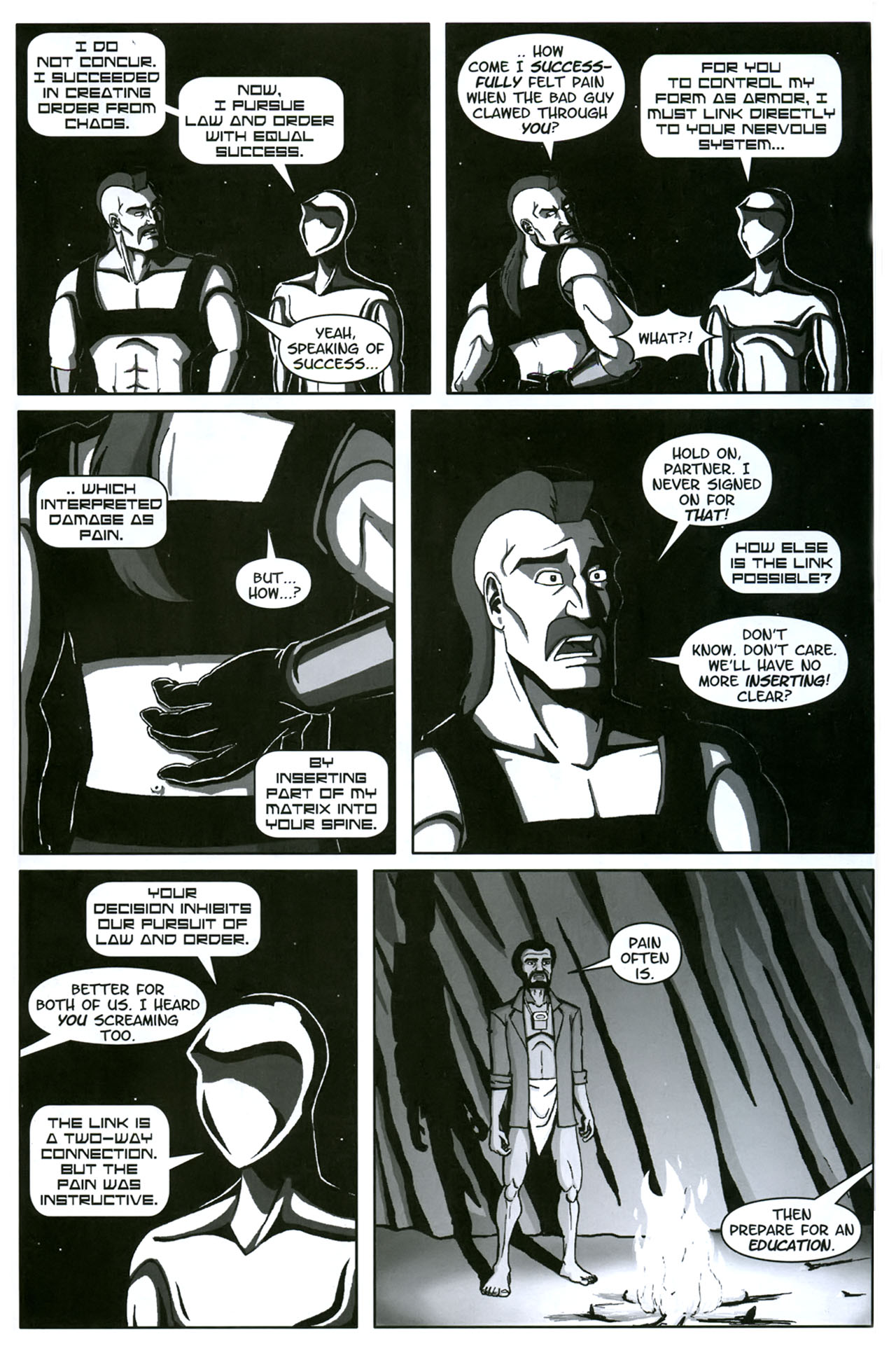 Read online Gargoyles: Bad Guys comic -  Issue #1 - 17