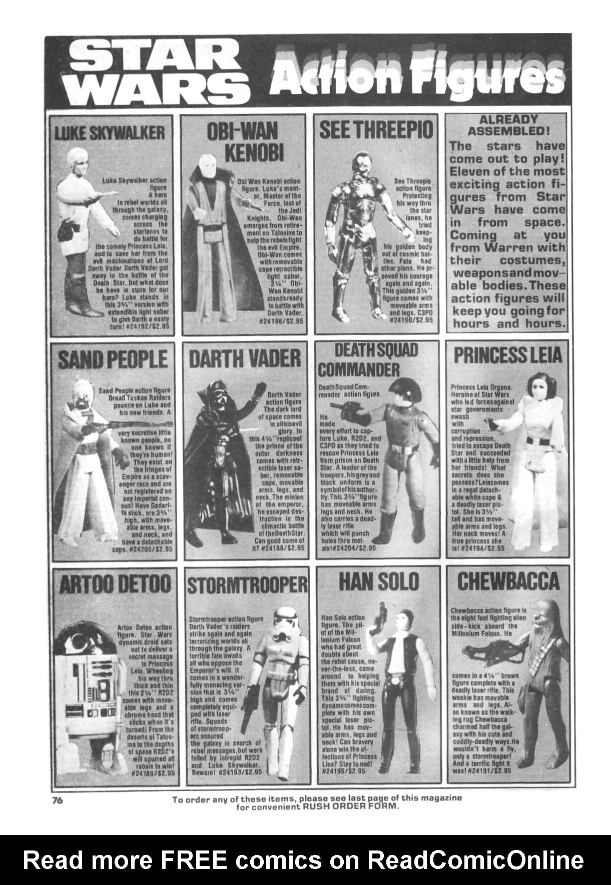 Read online Vampirella (1969) comic -  Issue #73 - 76