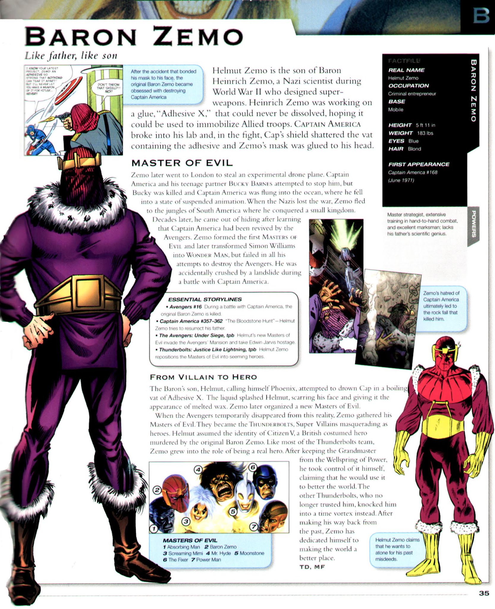 Read online The Marvel Encyclopedia comic -  Issue # TPB 2 (Part 1) - 36