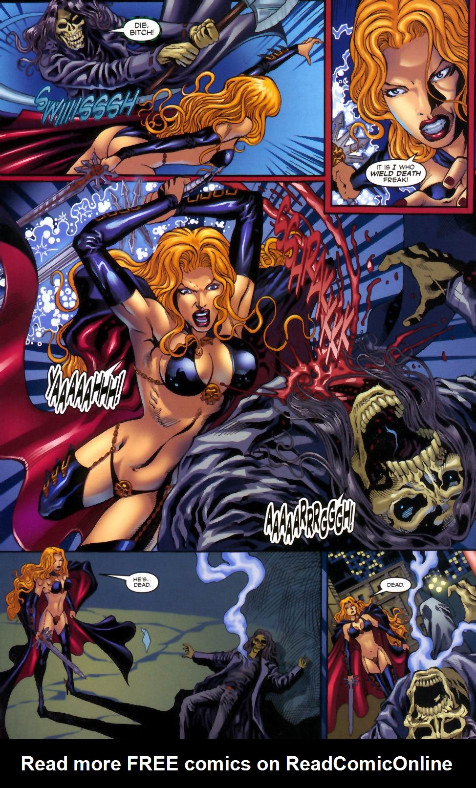 Read online Lady Death/Bedlam comic -  Issue # Full - 14