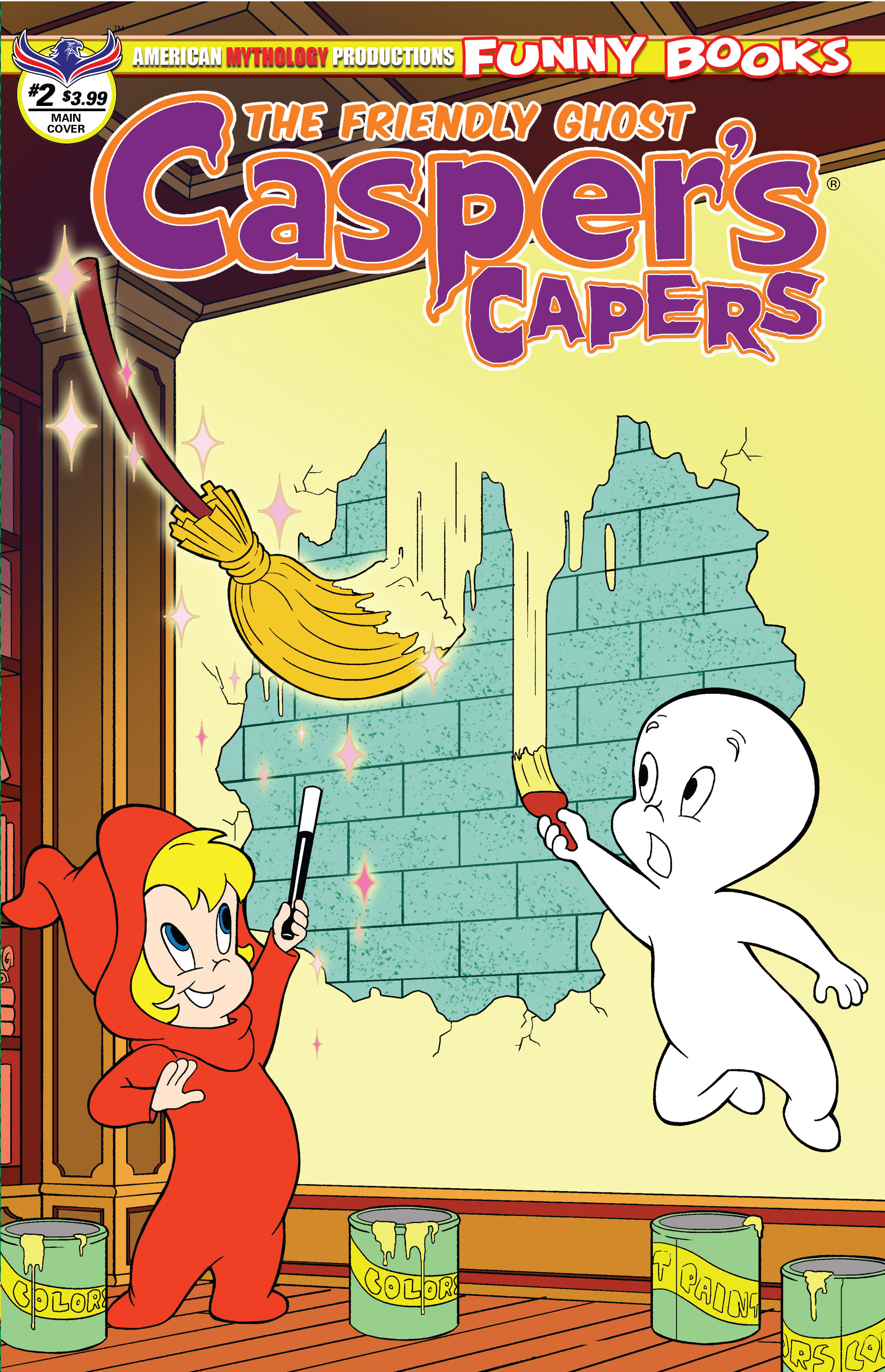 Read online Casper's Capers comic -  Issue #2 - 1