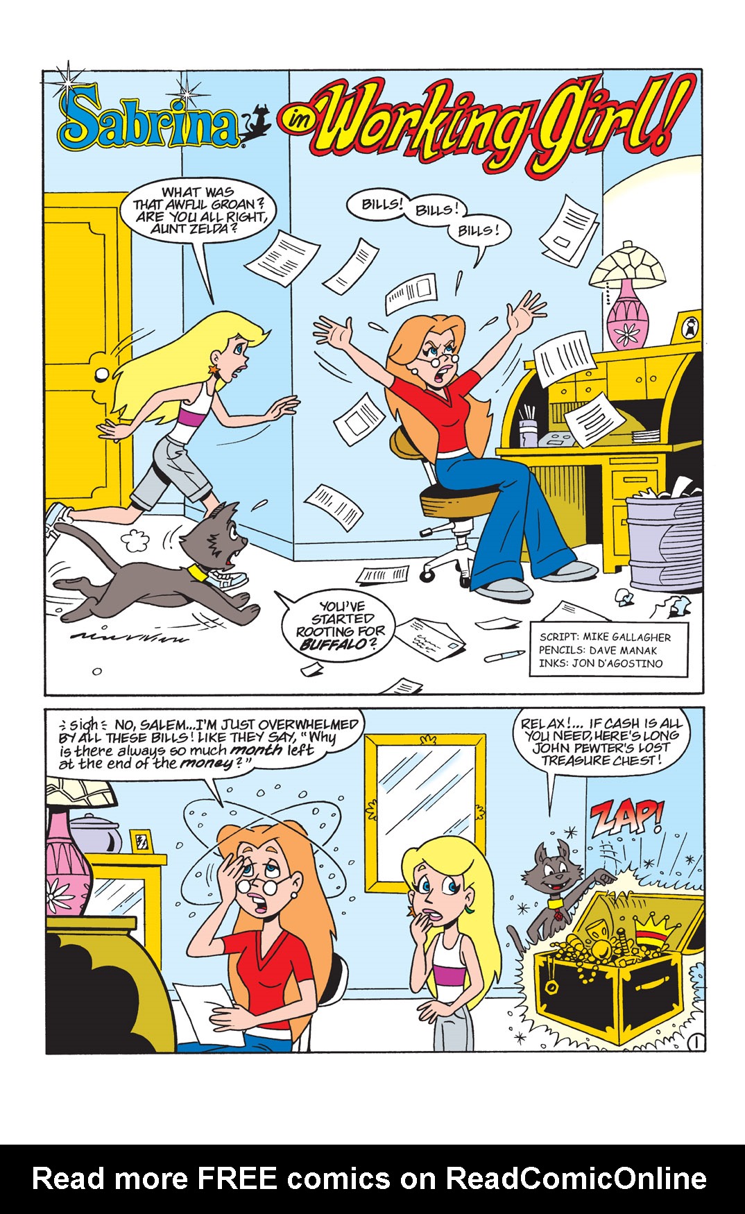 Read online Sabrina the Teenage Witch (2000) comic -  Issue #20 - 19