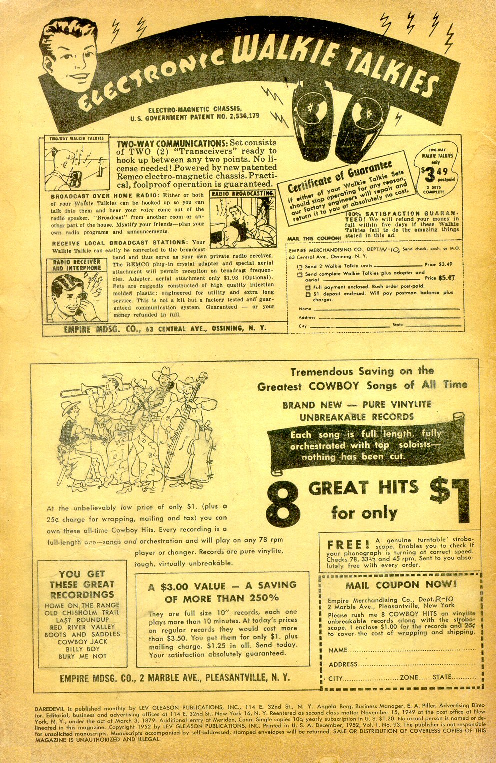 Read online Daredevil (1941) comic -  Issue #93 - 2