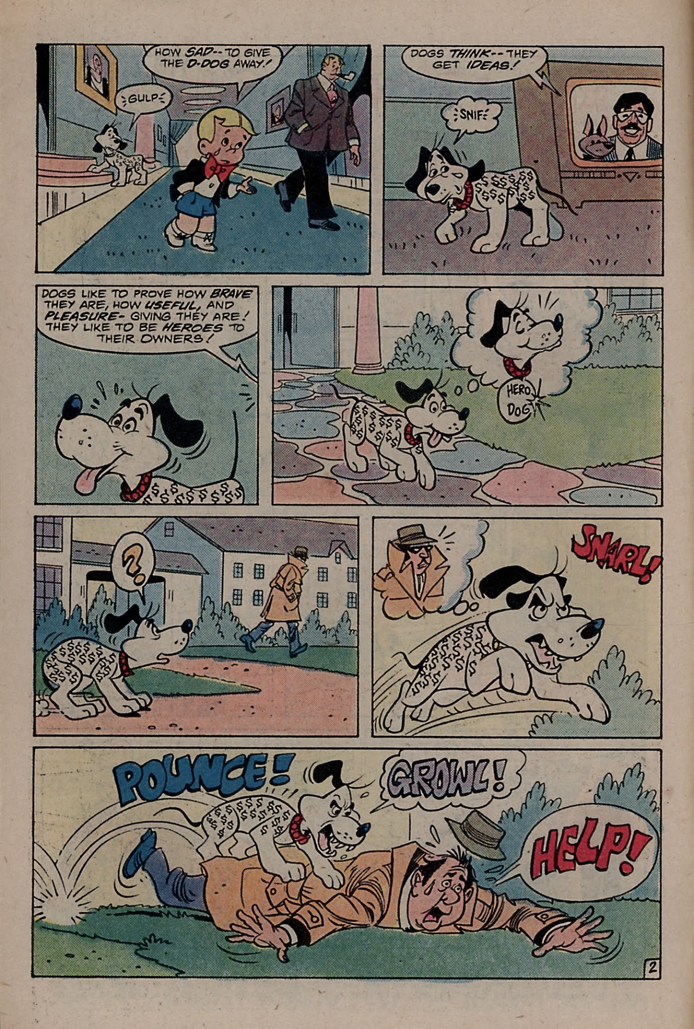 Read online Richie Rich & Dollar the Dog comic -  Issue #9 - 6