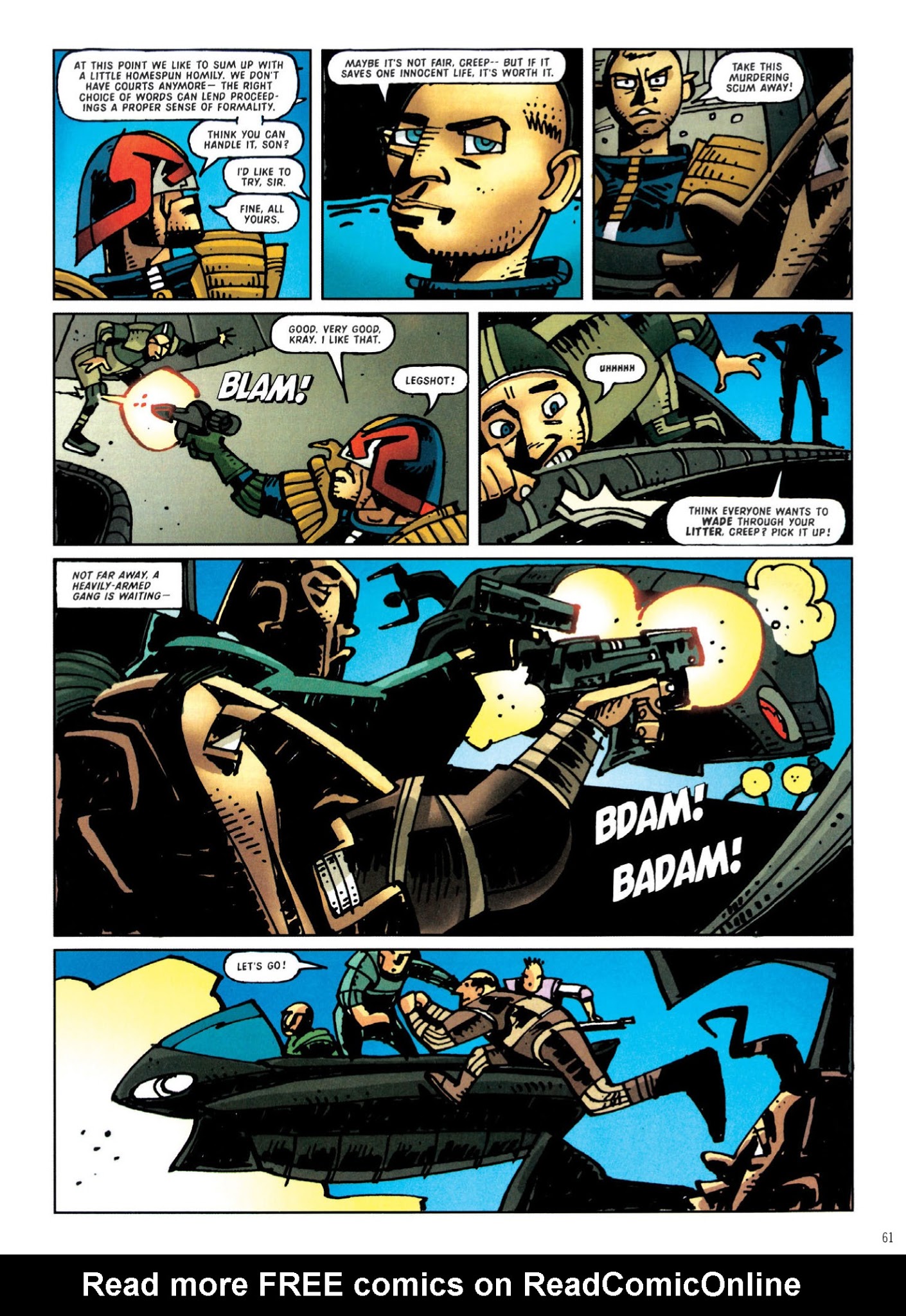 Read online Judge Dredd: The Complete Case Files comic -  Issue # TPB 31 - 62