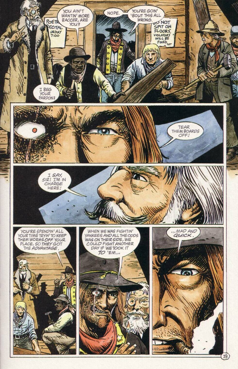 Read online Jonah Hex: Riders of the Worm and Such comic -  Issue #4 - 21
